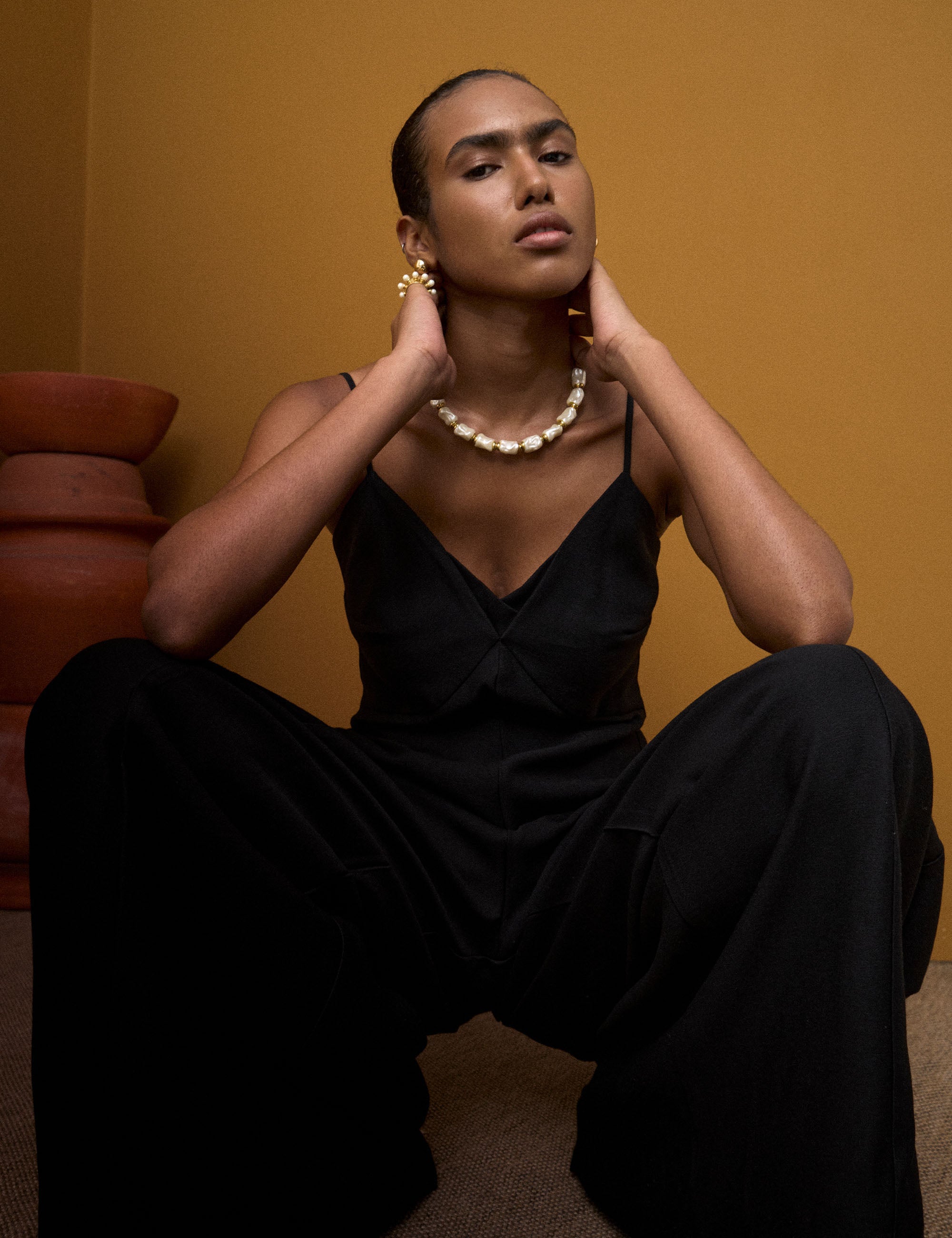 Macacão Leslie Viscose Off White