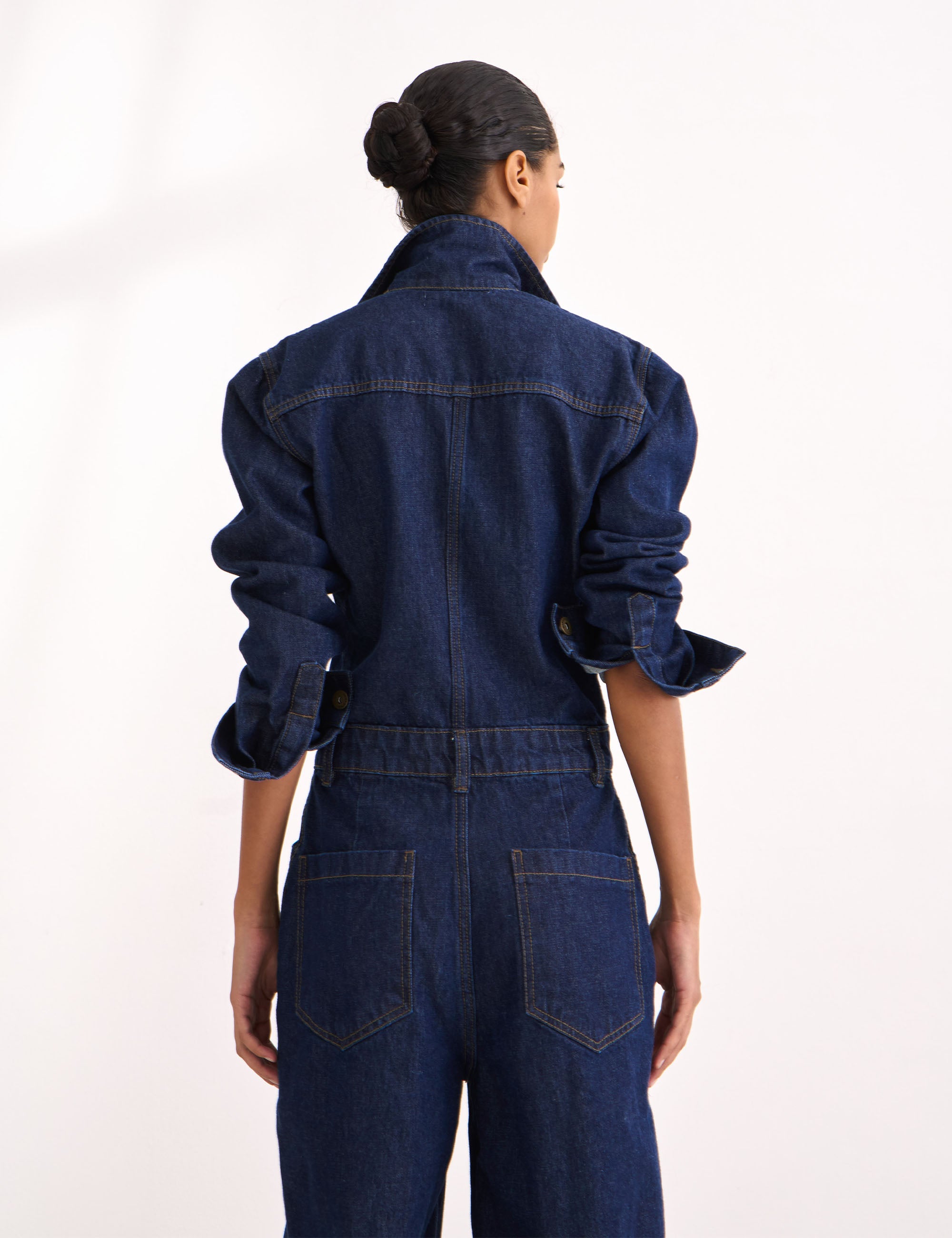 Macacão Michelle Denim Escuro