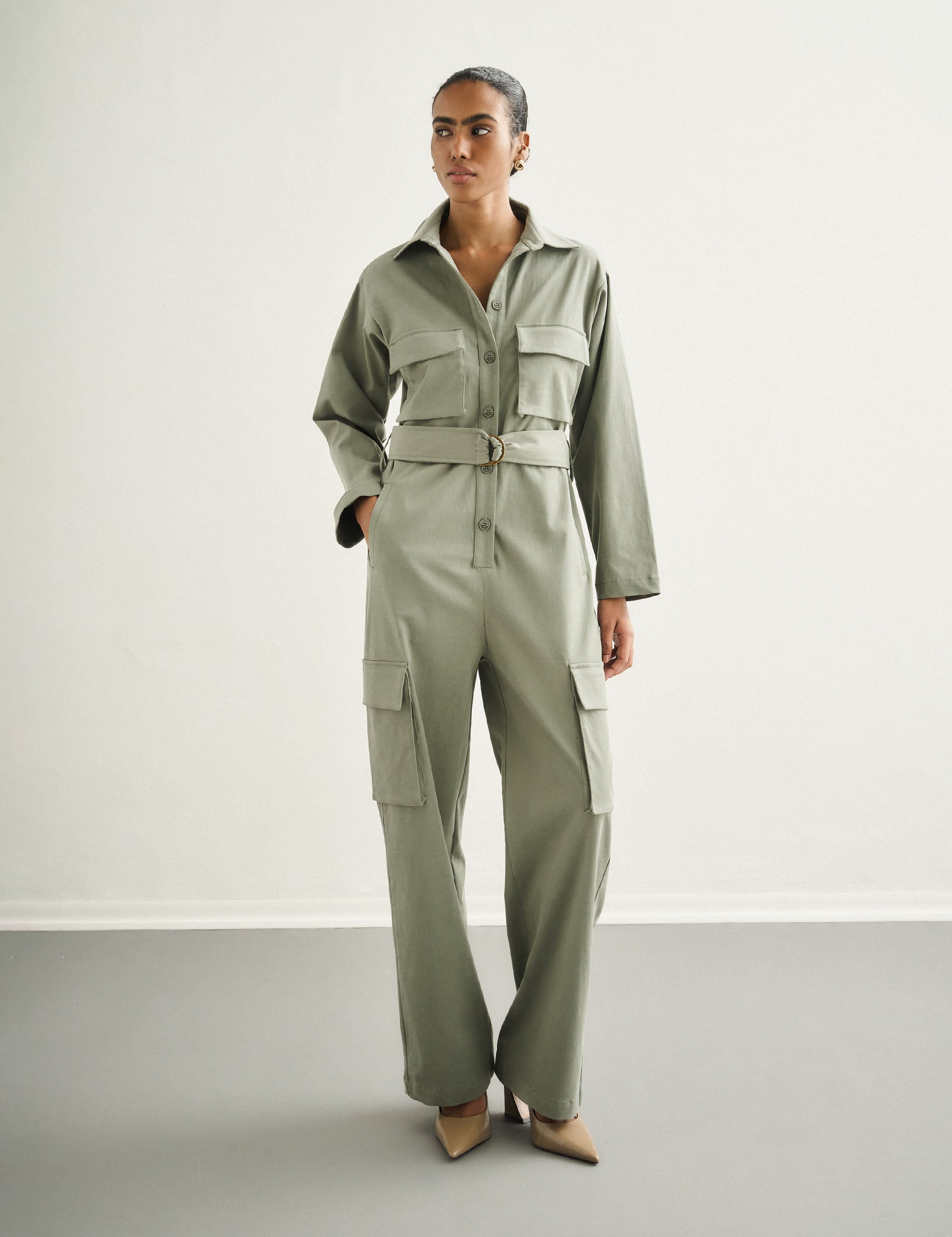 Macacão Rianna Sarjado Militar