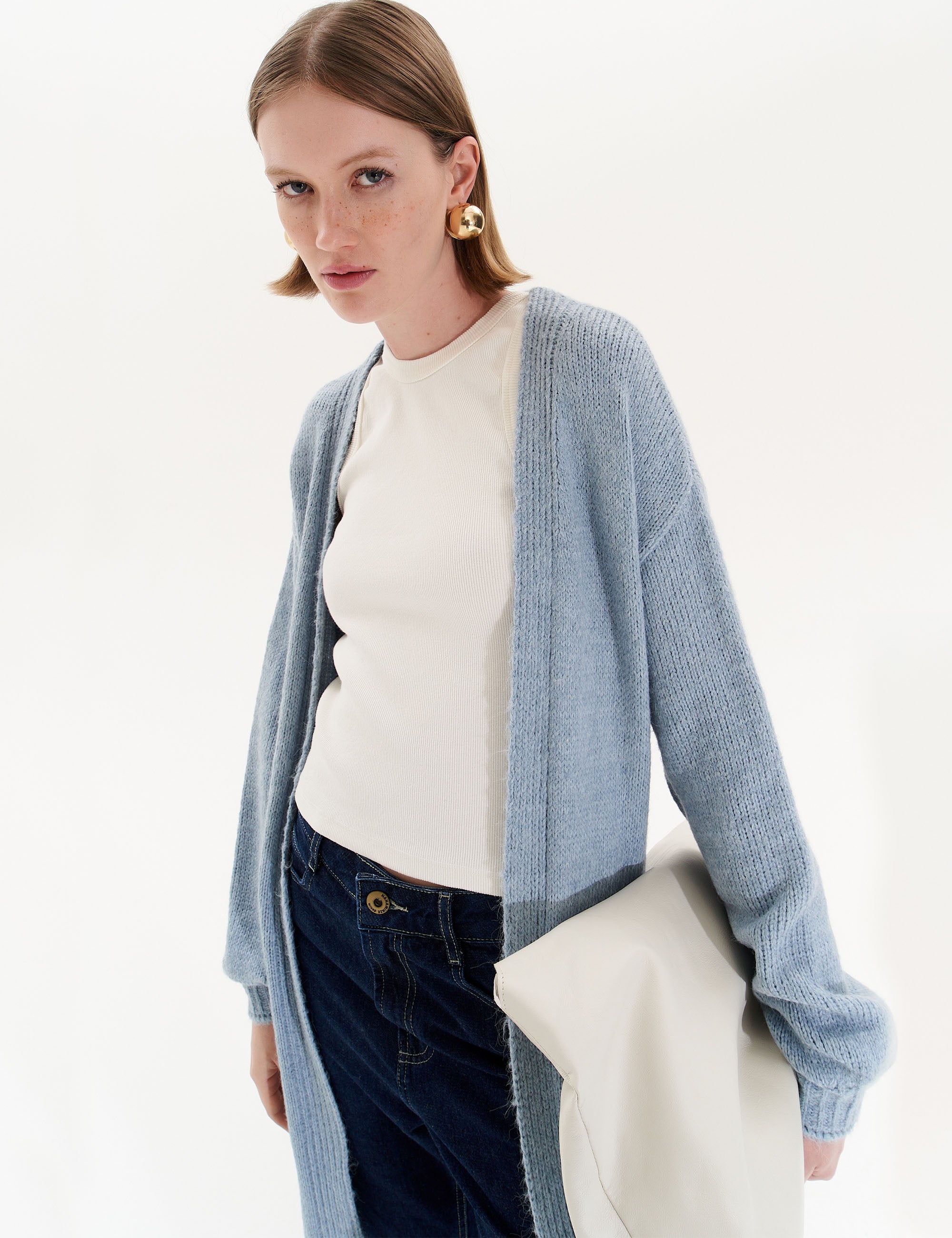 Maxi Cardigan Stella Blue