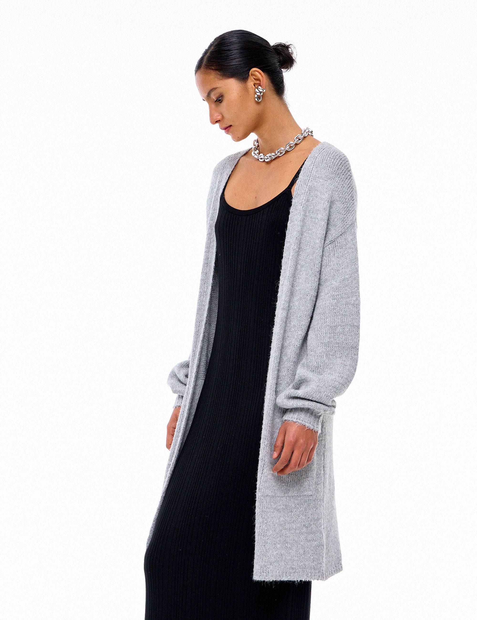 Maxi Cardigan Stella Chumbo