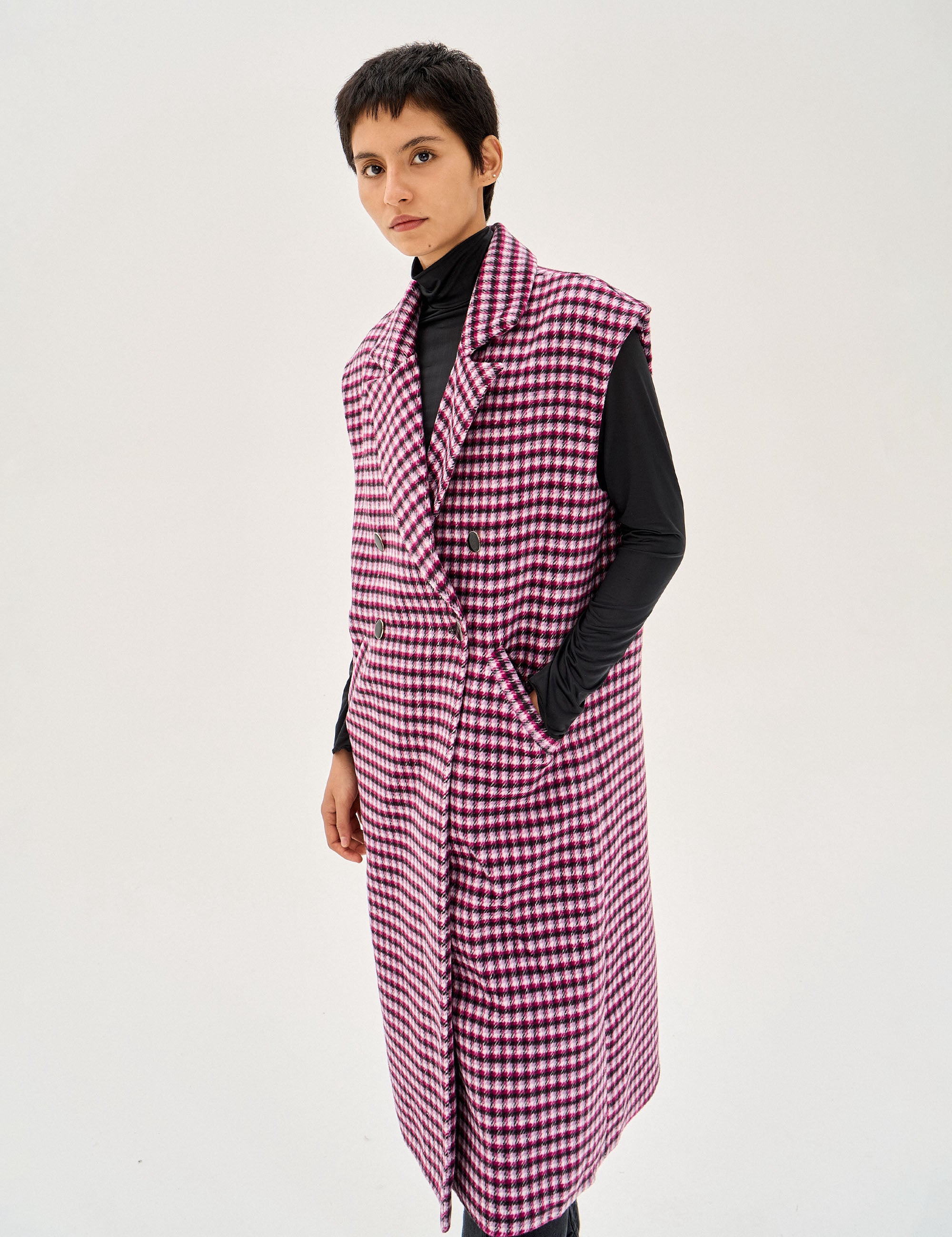 Maxi Colete Pan Pink