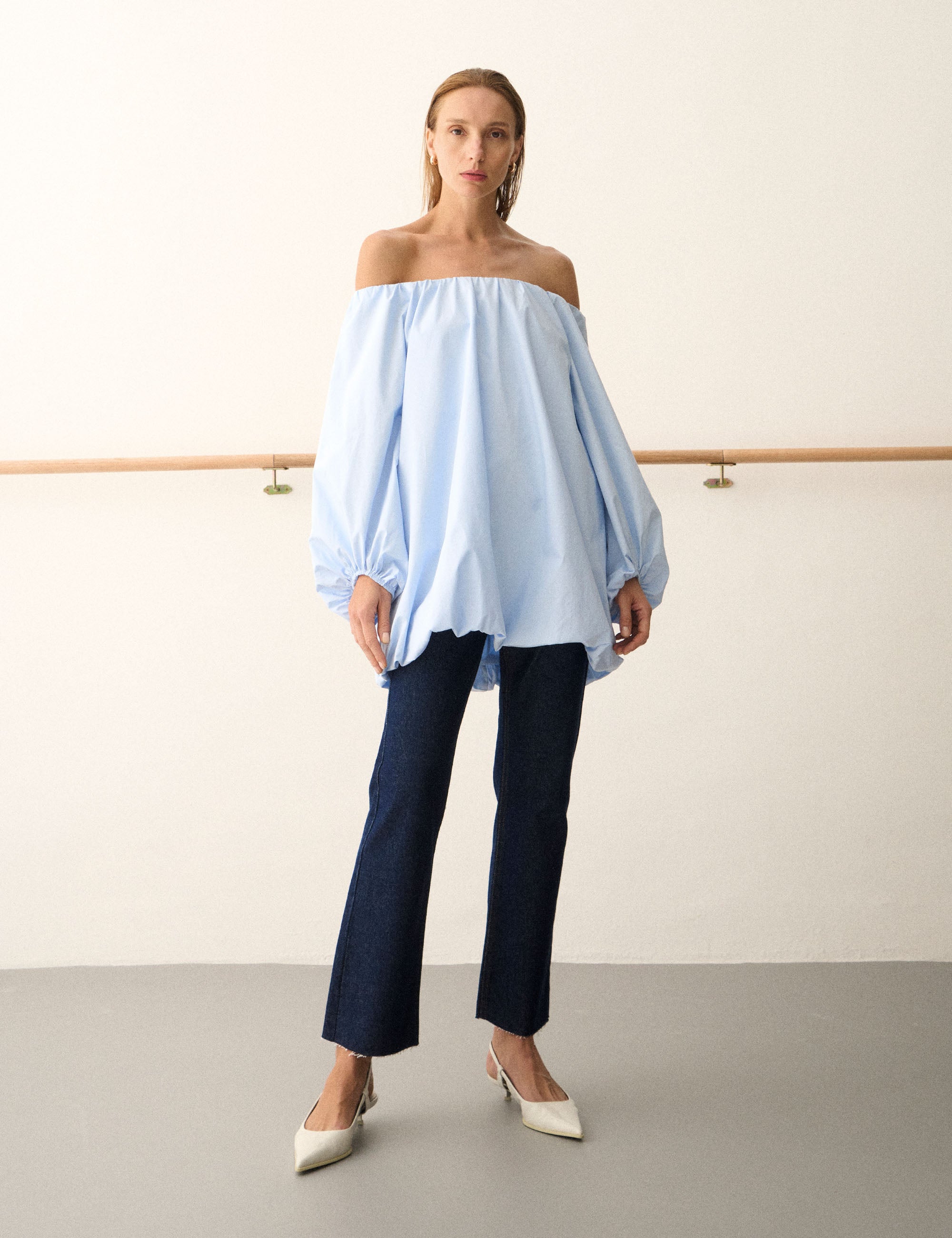 Miniveste Alice Tricoline Azul