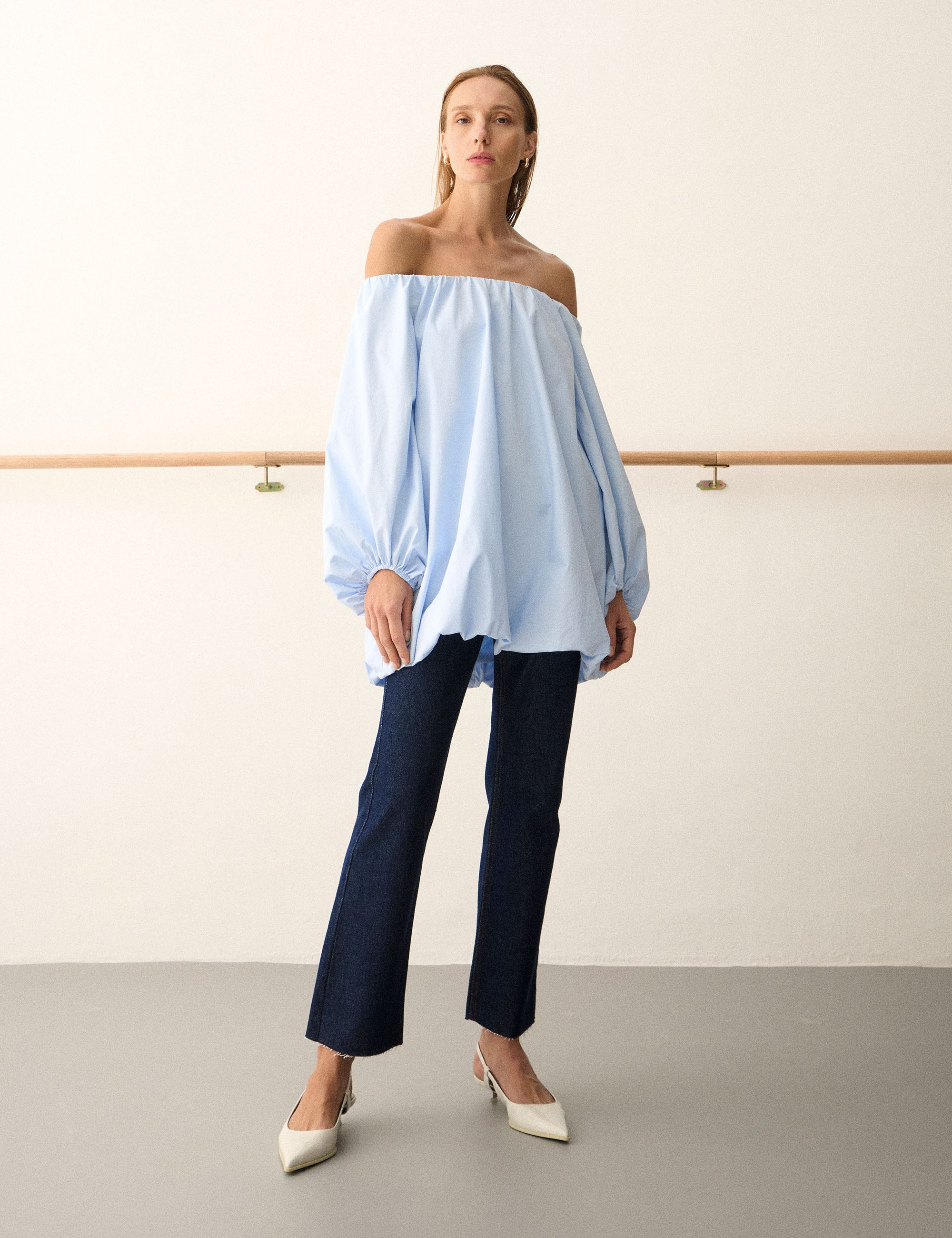 Miniveste Alice Tricoline Azul