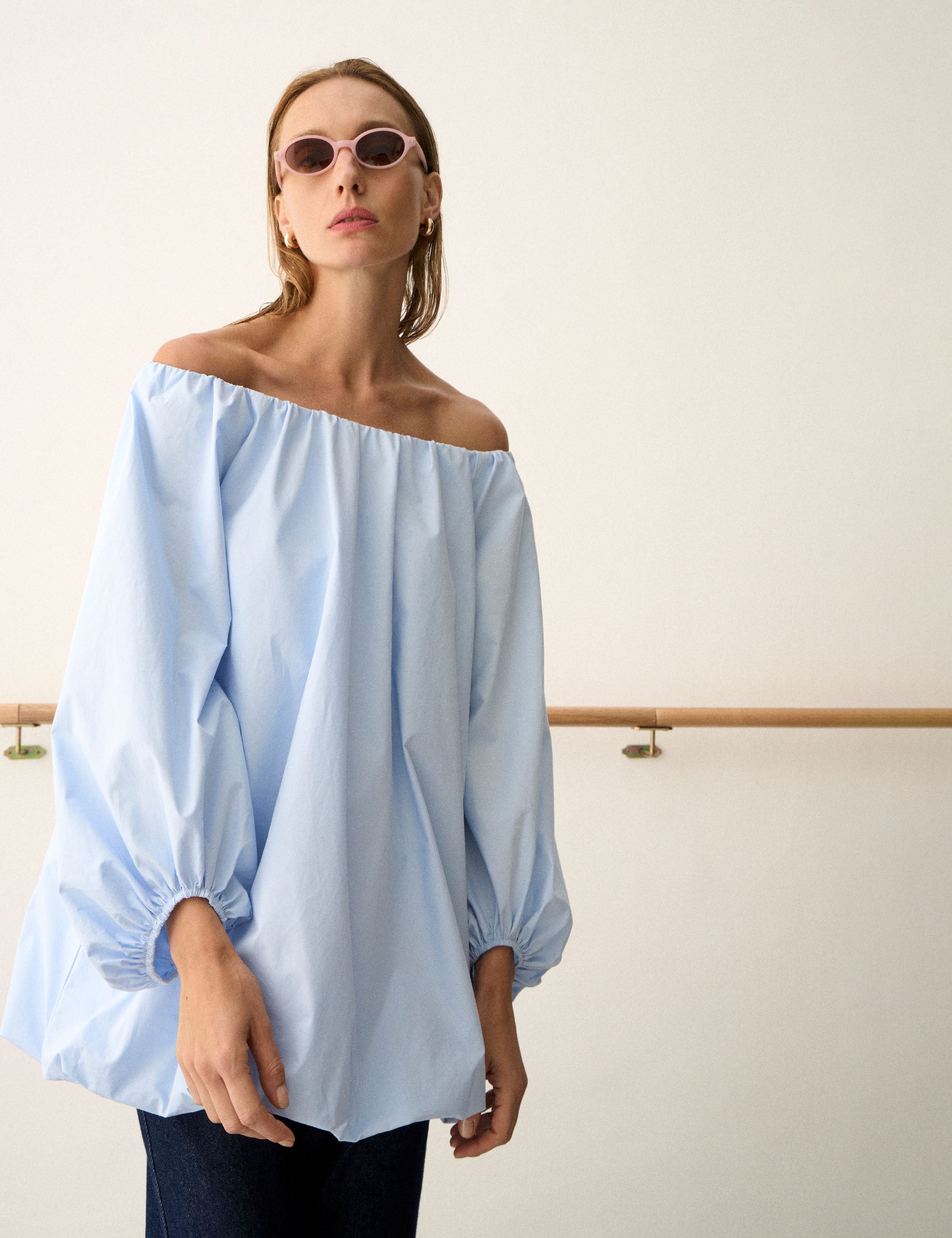 Miniveste Alice Tricoline Azul