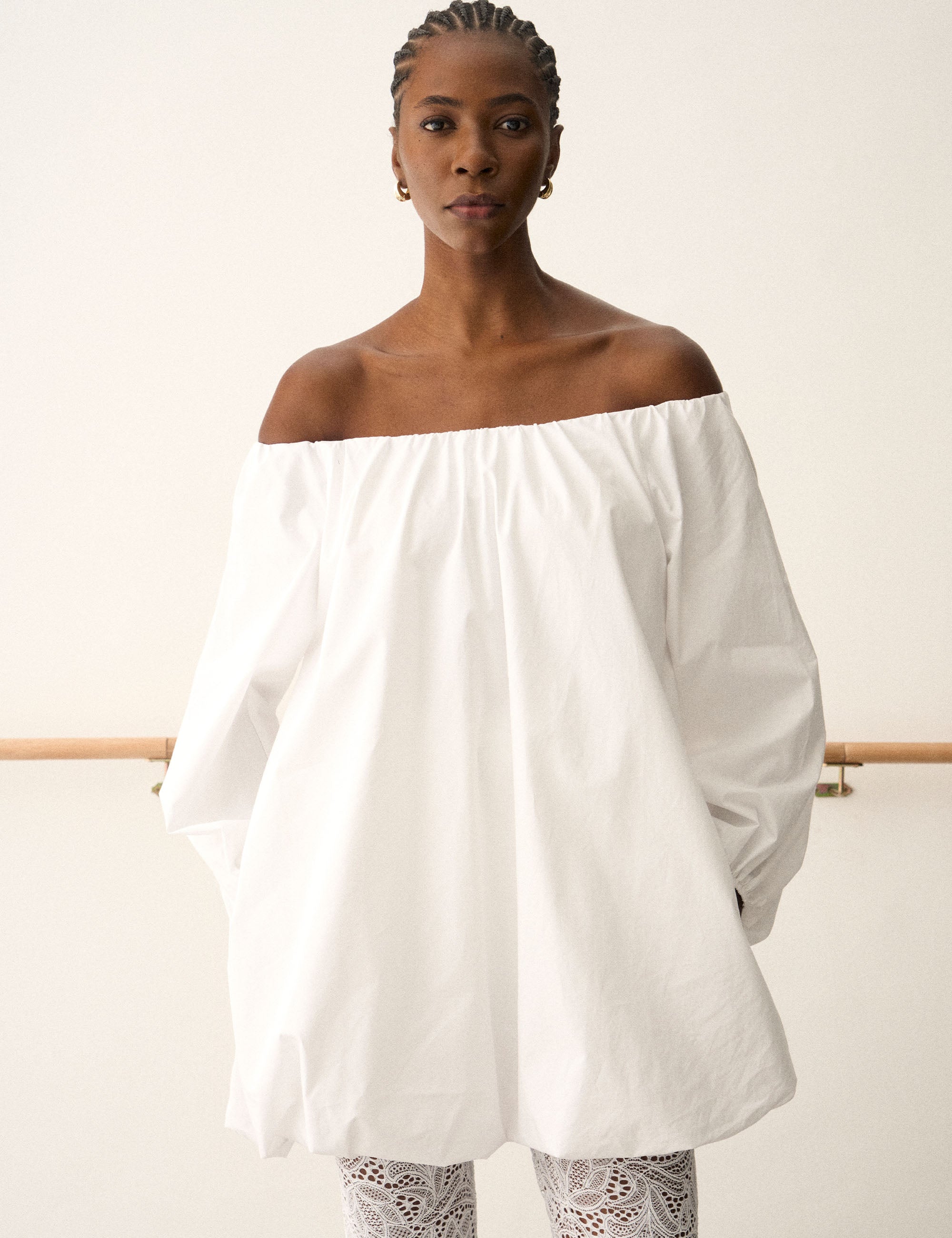 Miniveste Alice Tricoline Off White