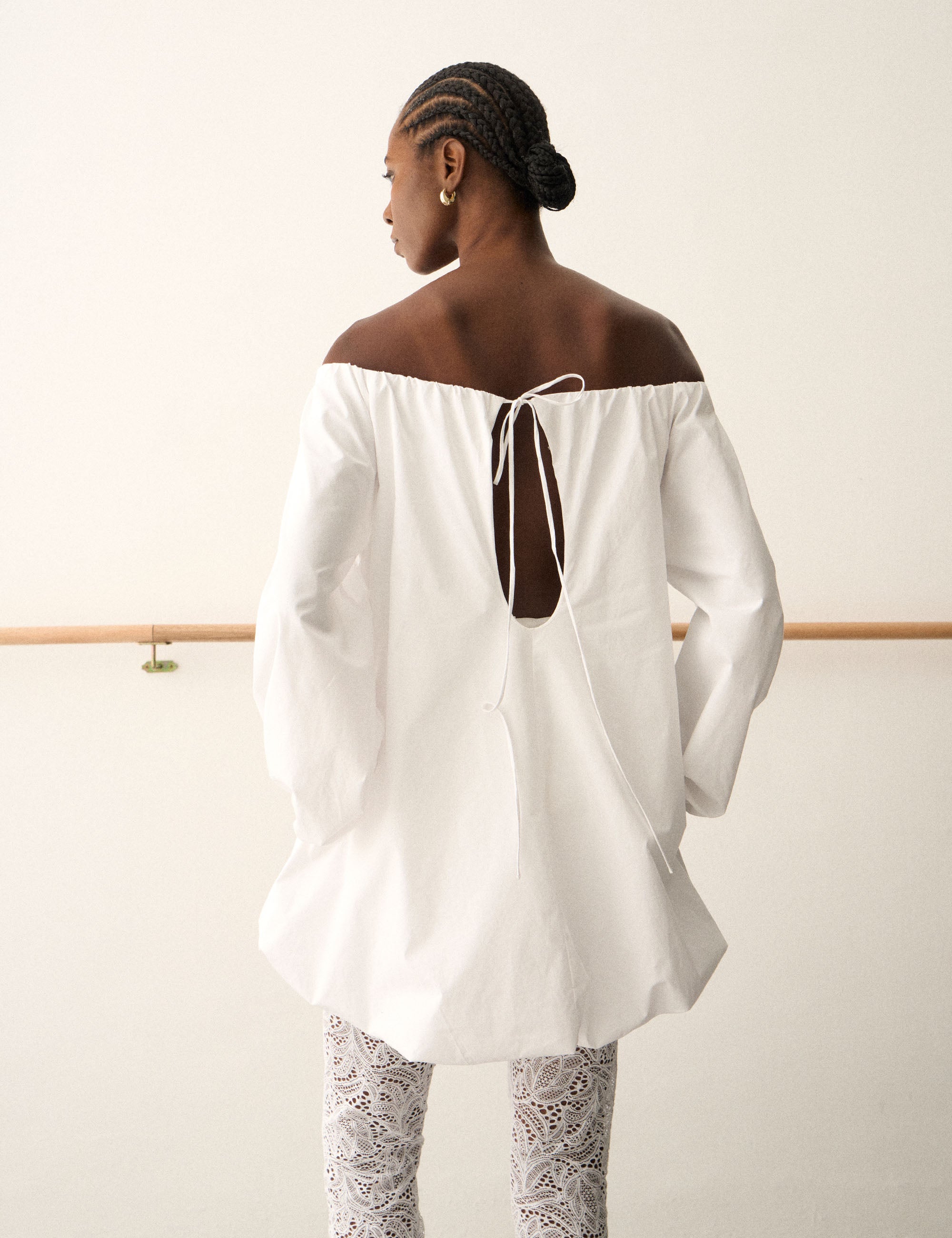 Miniveste Alice Tricoline Off White