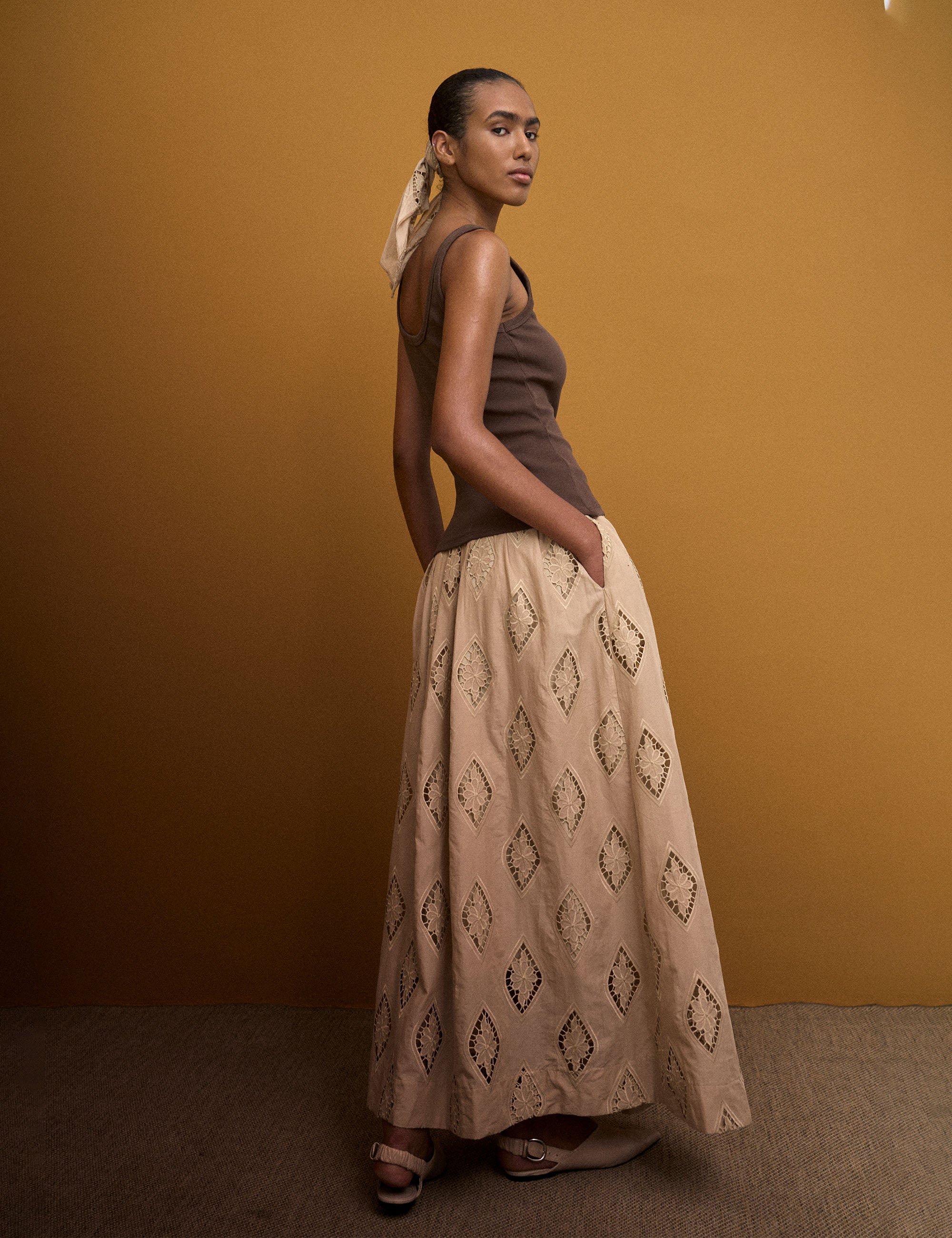 Regata Agatha Canelada Cafe