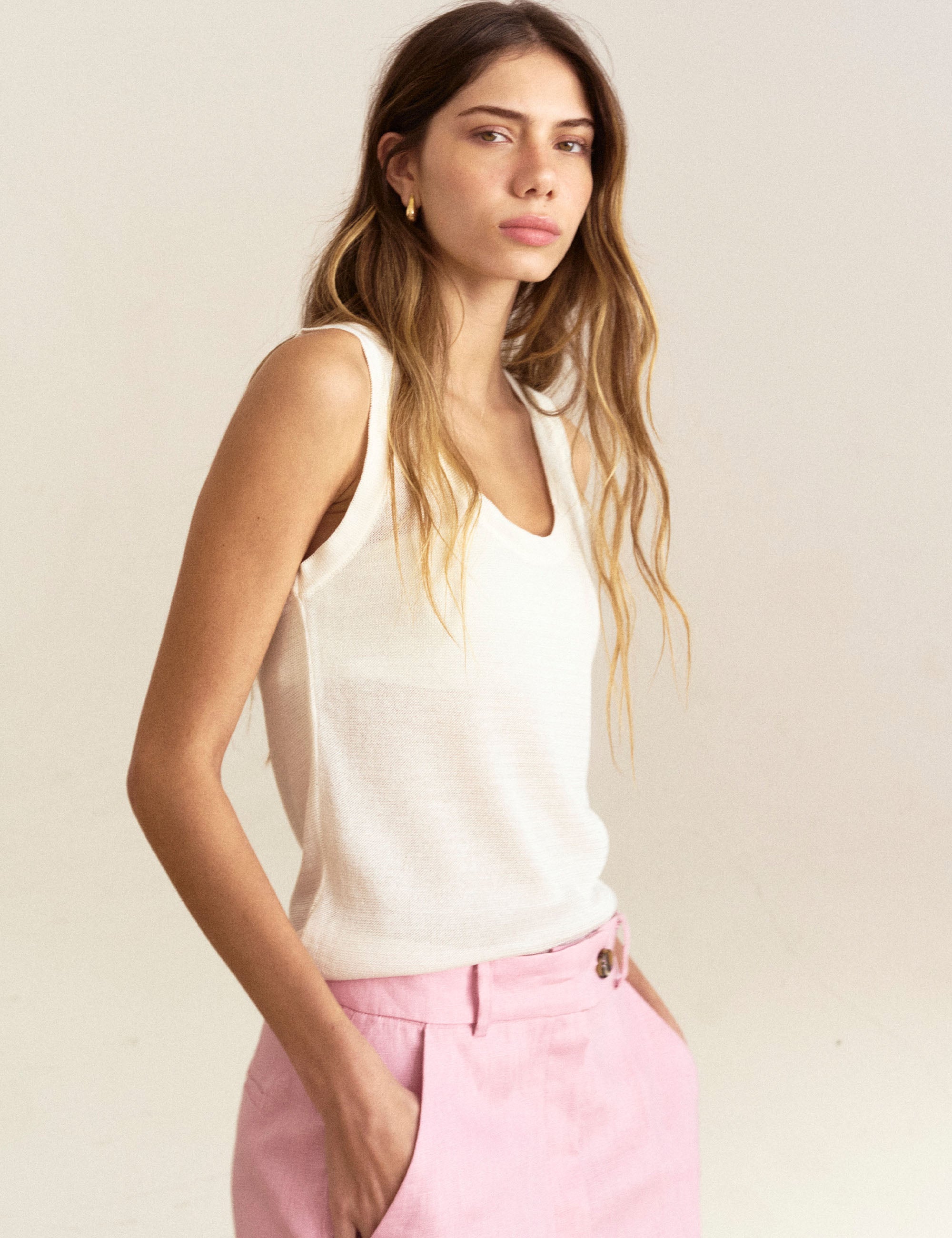 Regata Viscose Tricot Neve