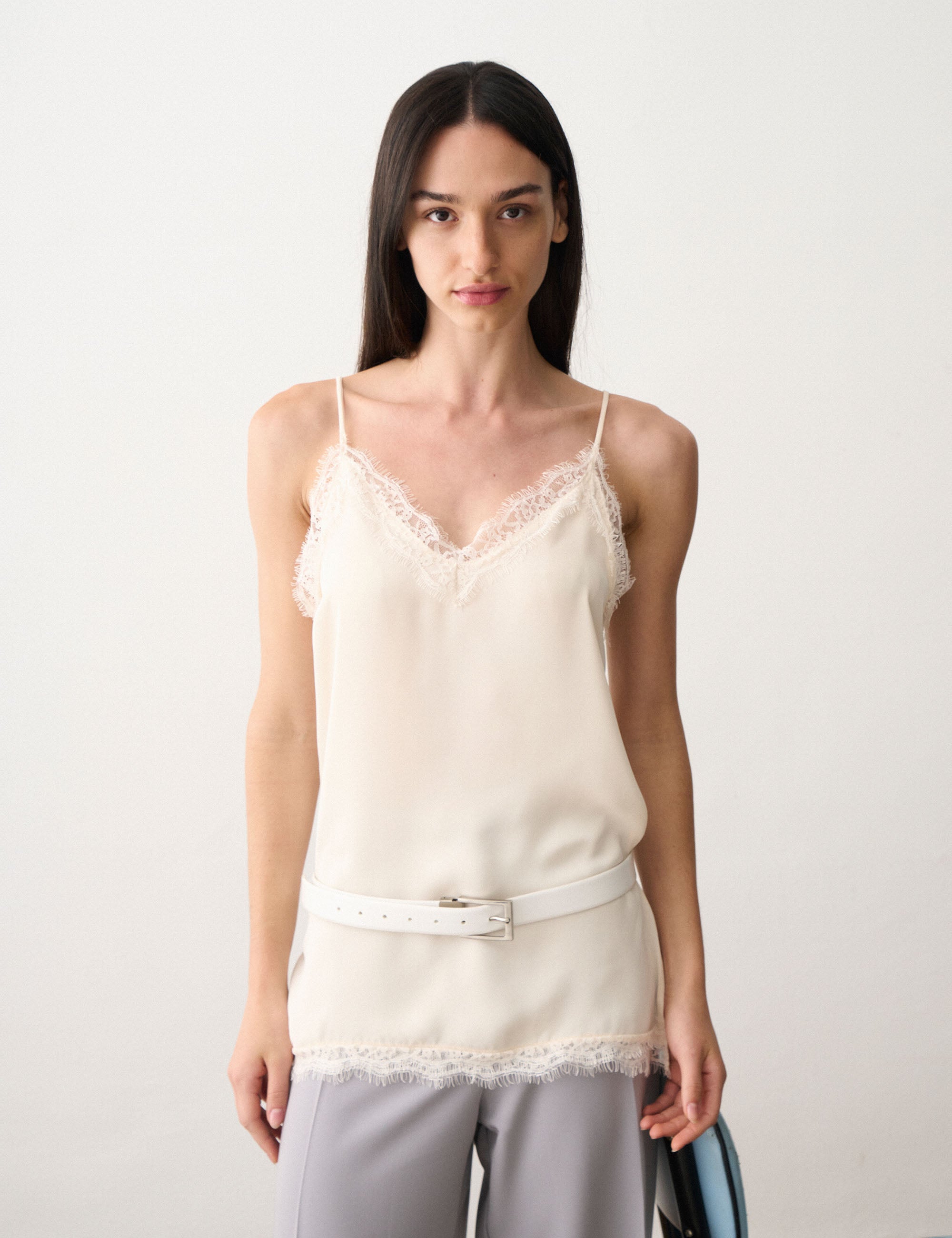 Regata Lingerie Cetim Pérola