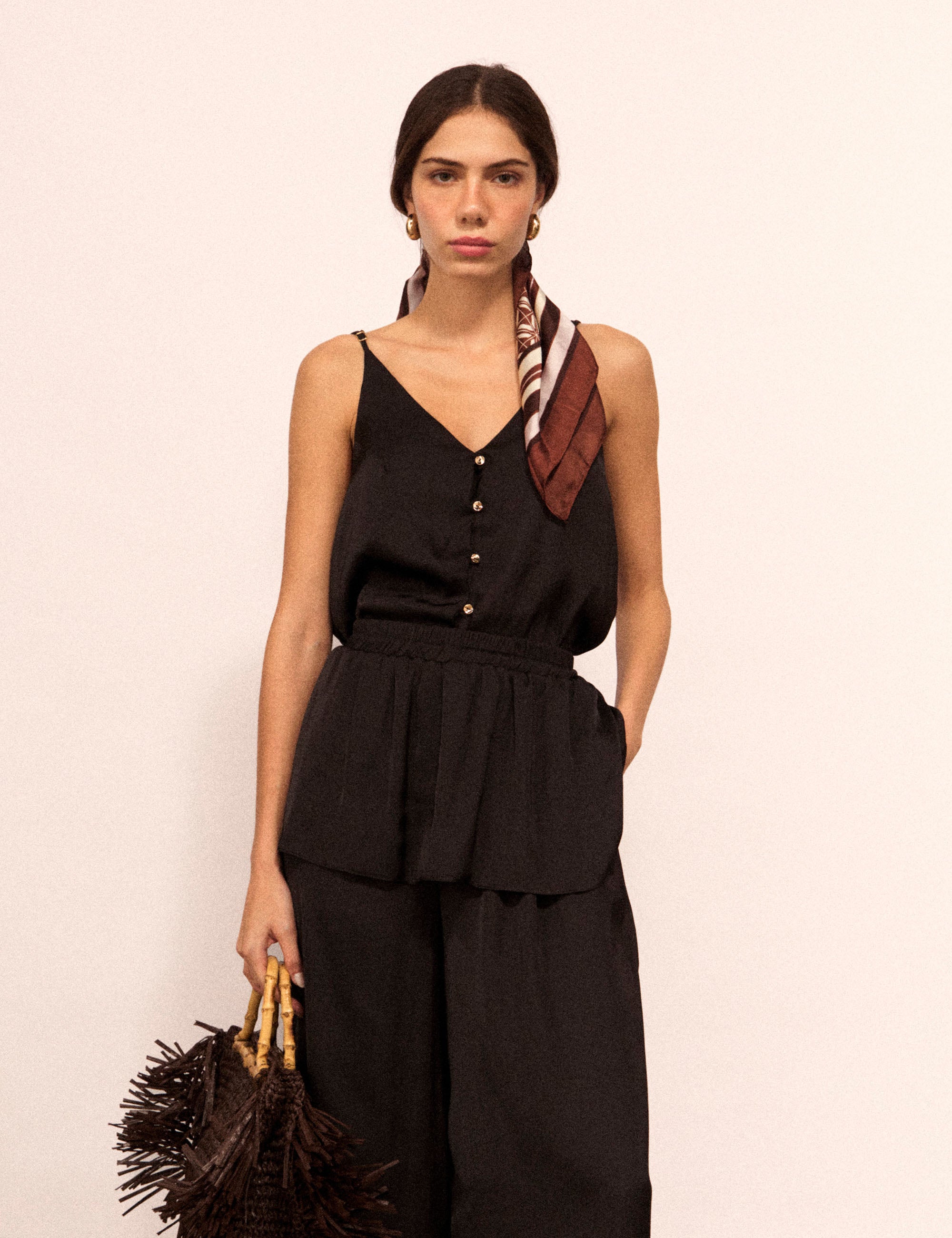 Regata Olivia Cetim Preto