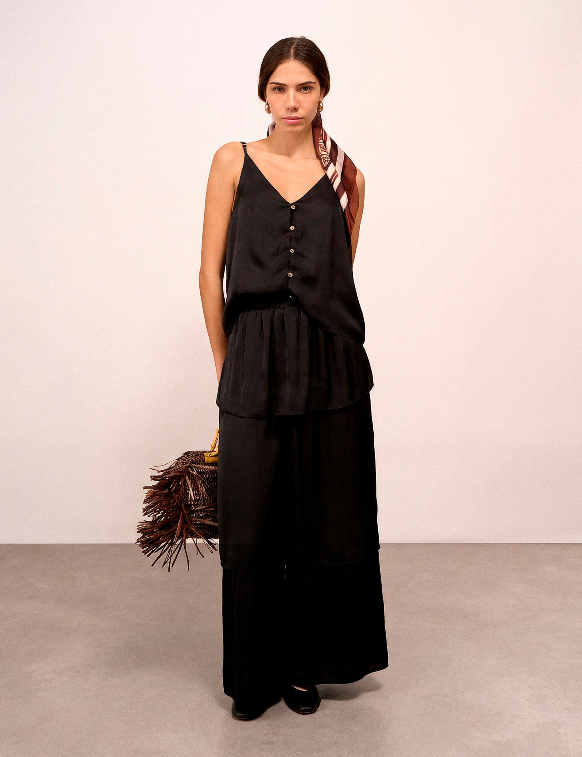 Regata Olivia Cetim Preto