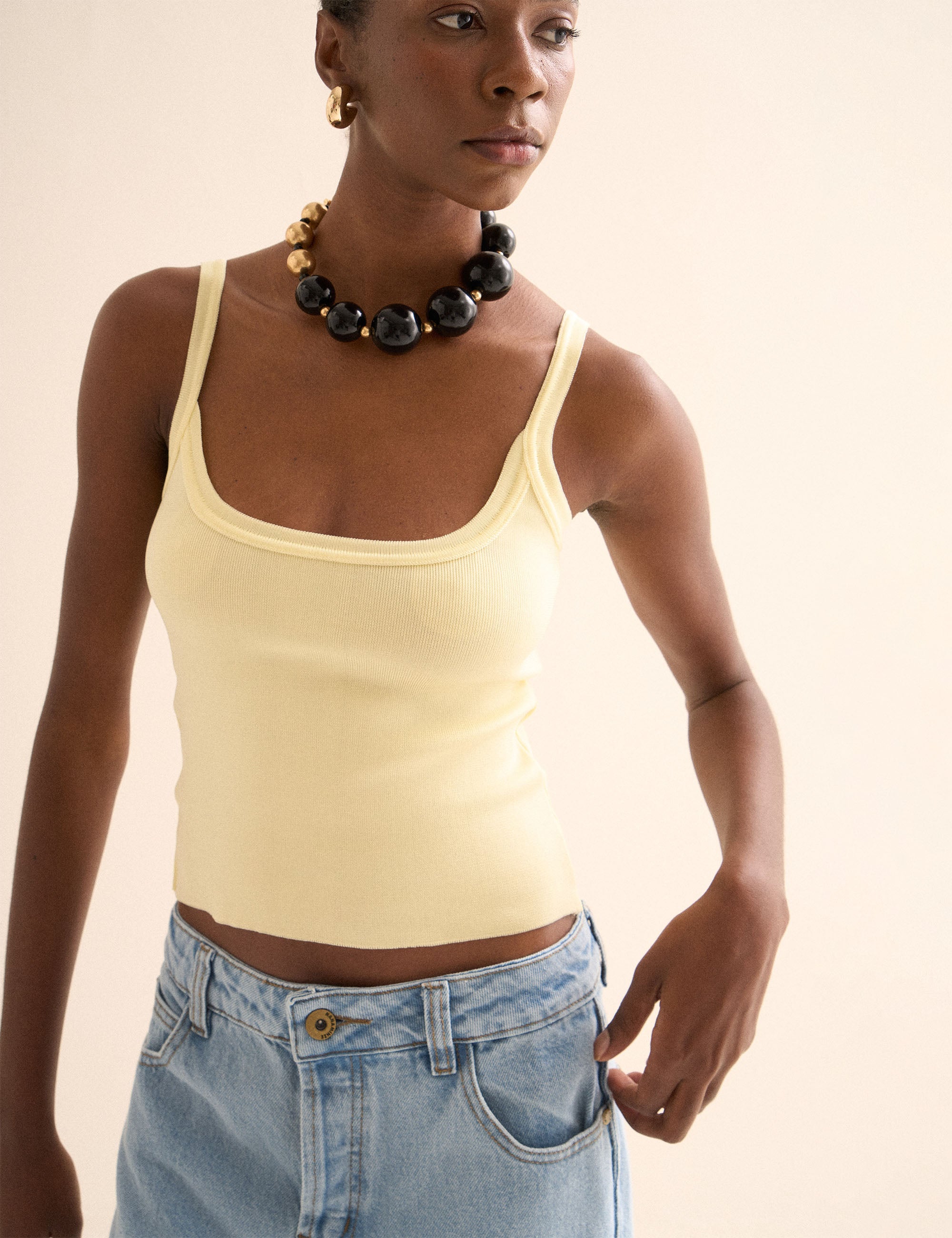 Regata Rayon Power Amarelo