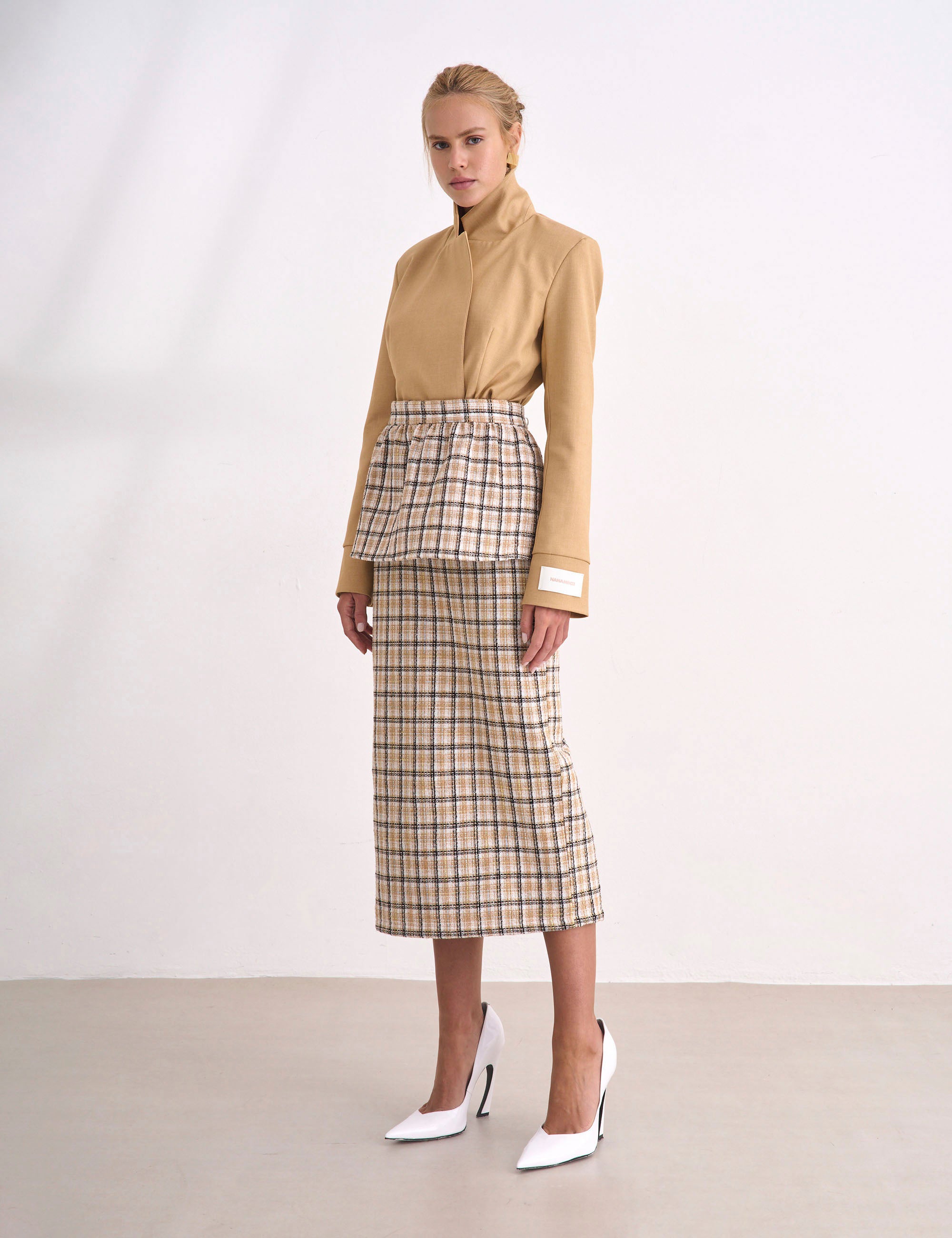 Saia Amy Tweed Bege