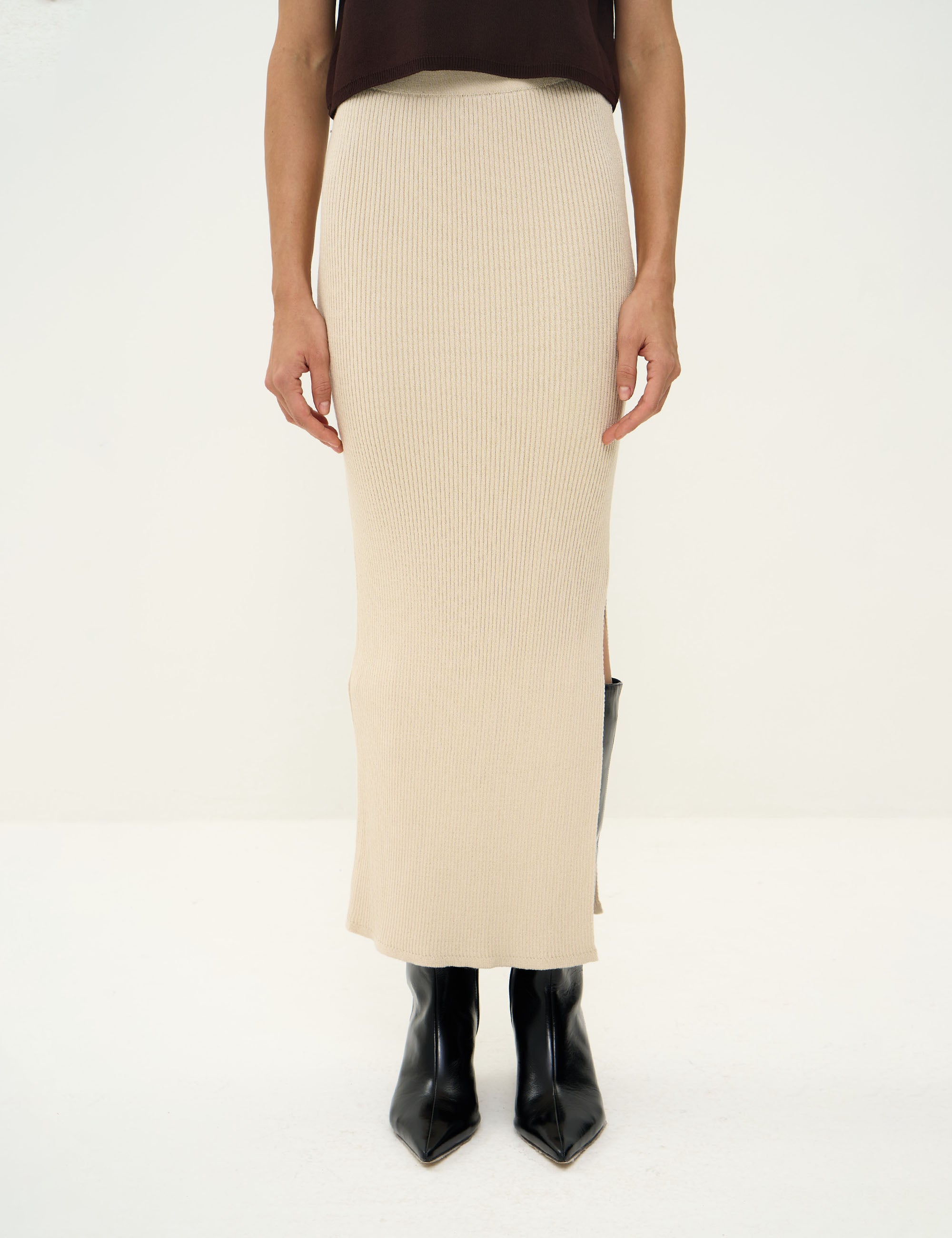 Saia Ariela Tricot Bege