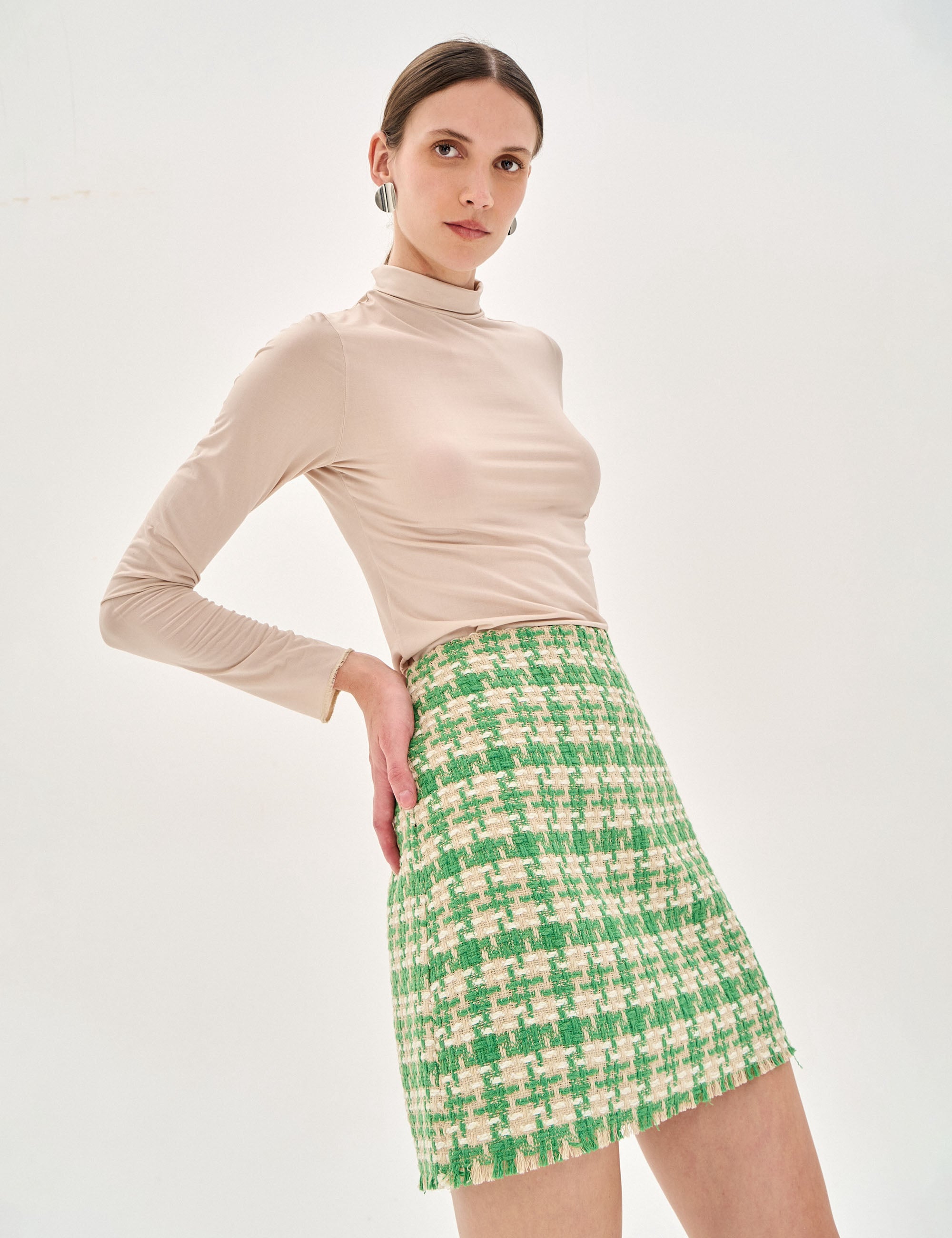 Saia Ashley Tweed Verde