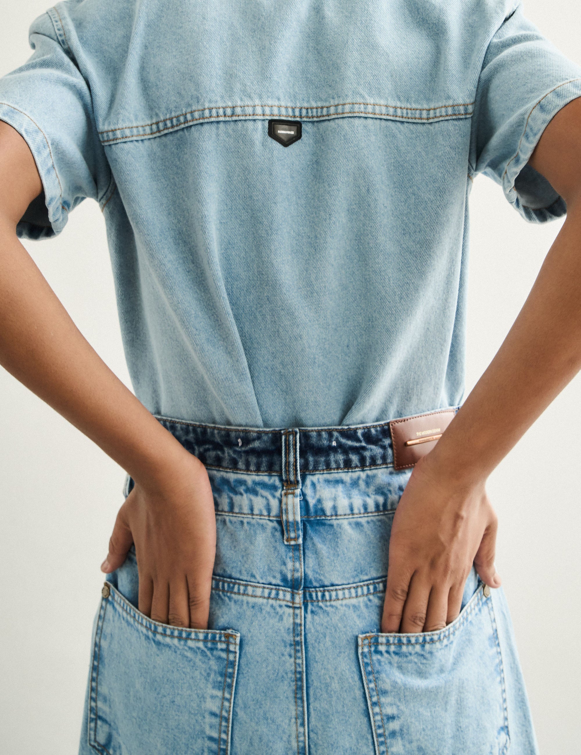 Saia Bicolor Denim