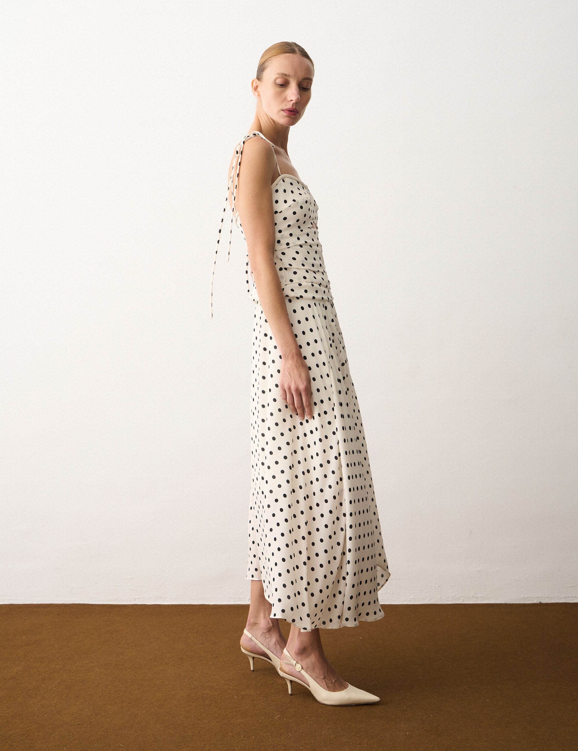 Saia Carina Poá Off White