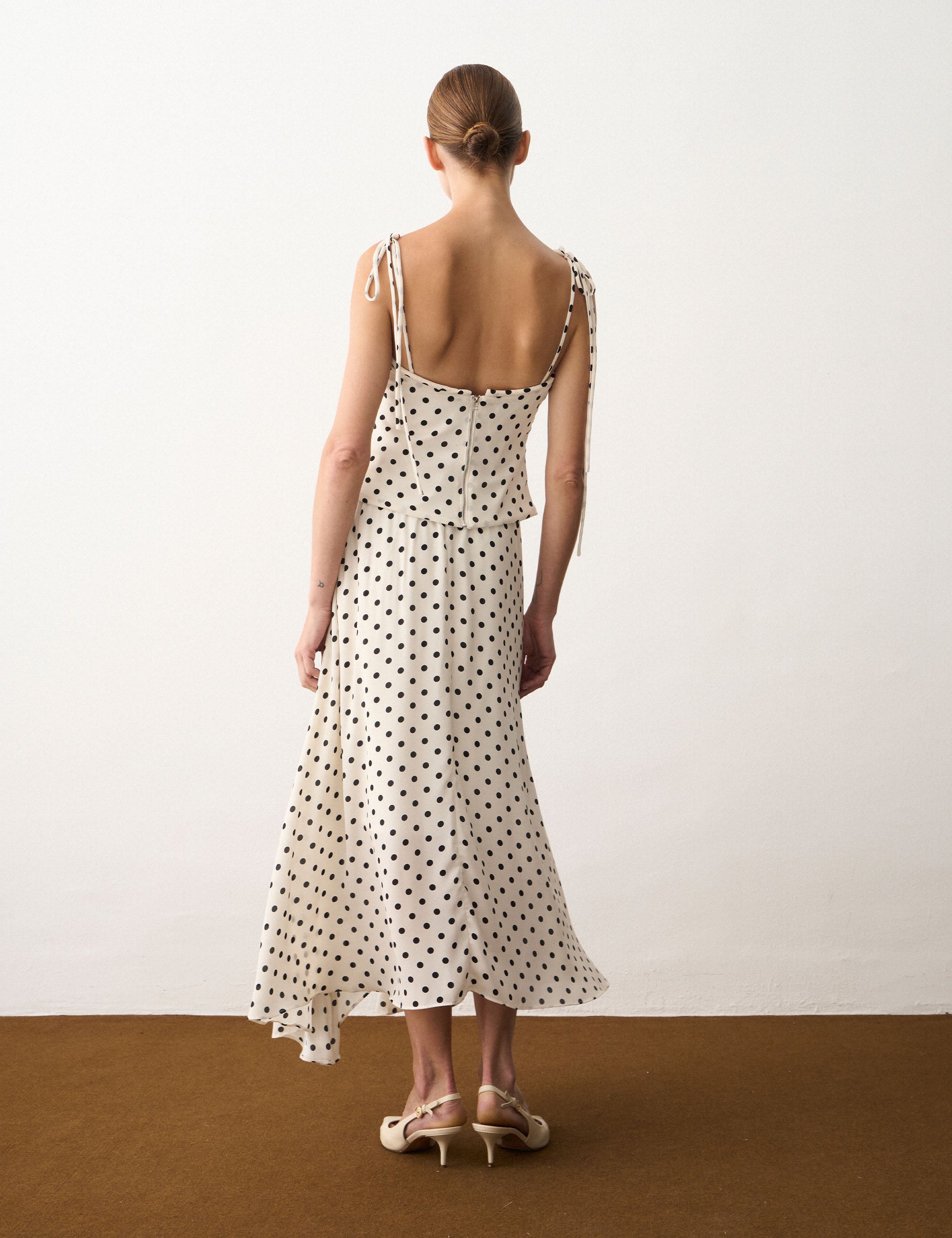 Saia Carina Poá Off White