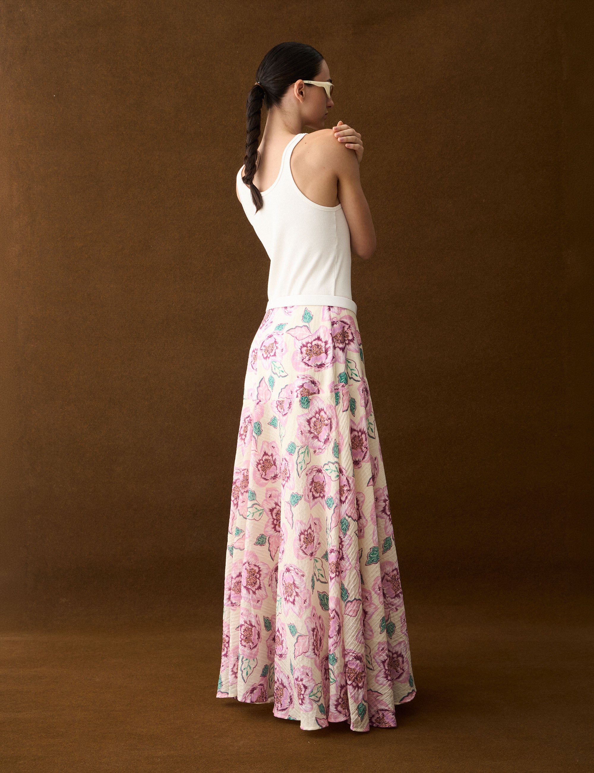 Saia Caroline Floral Rose