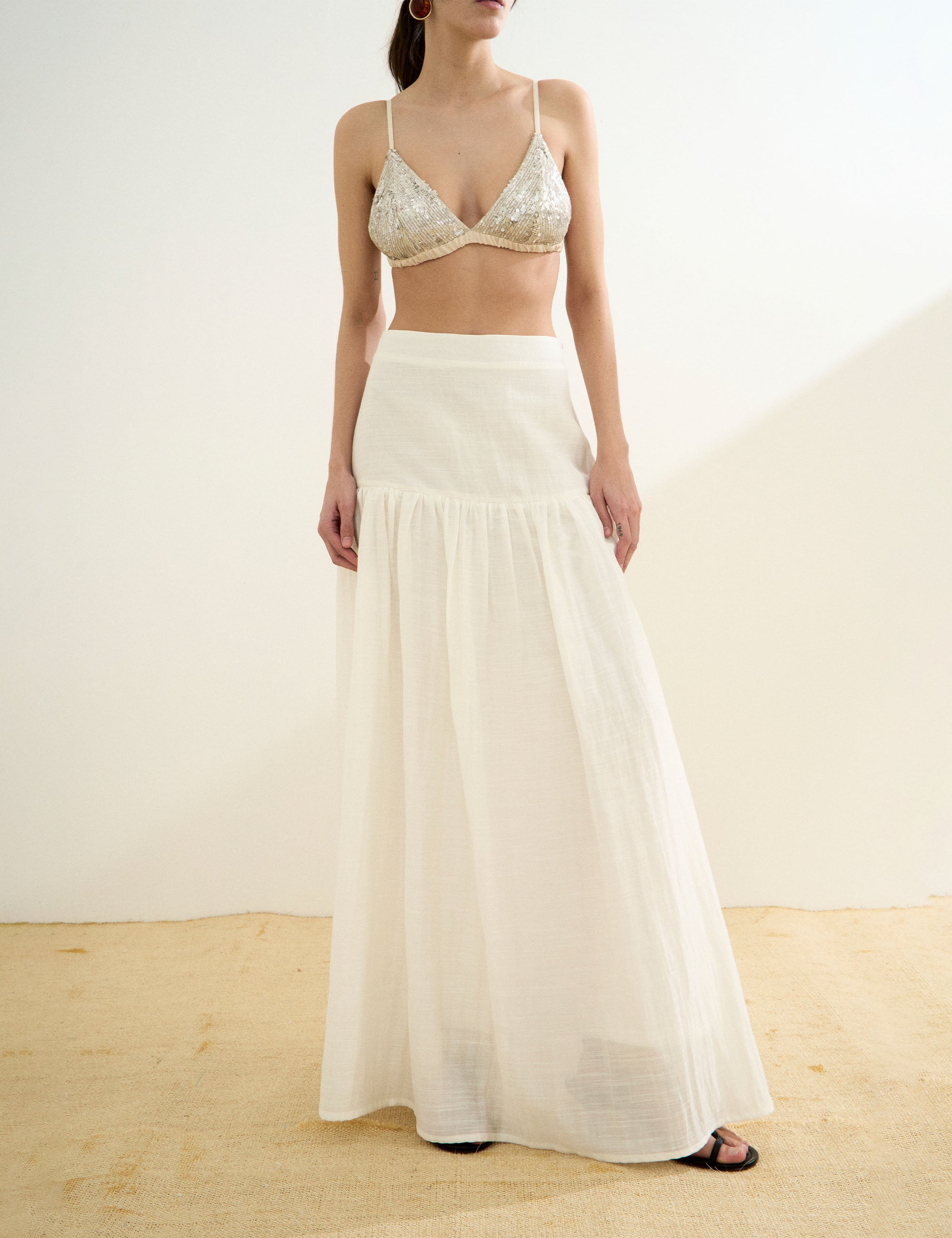Saia Jena Rayon Off White