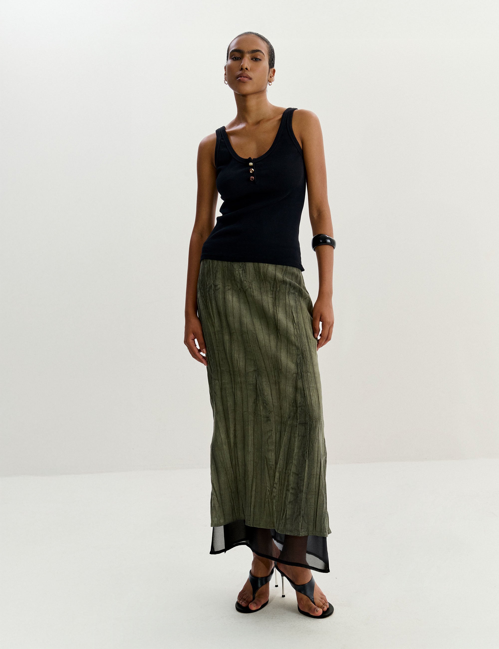 Saia Mello Rustico Musgo