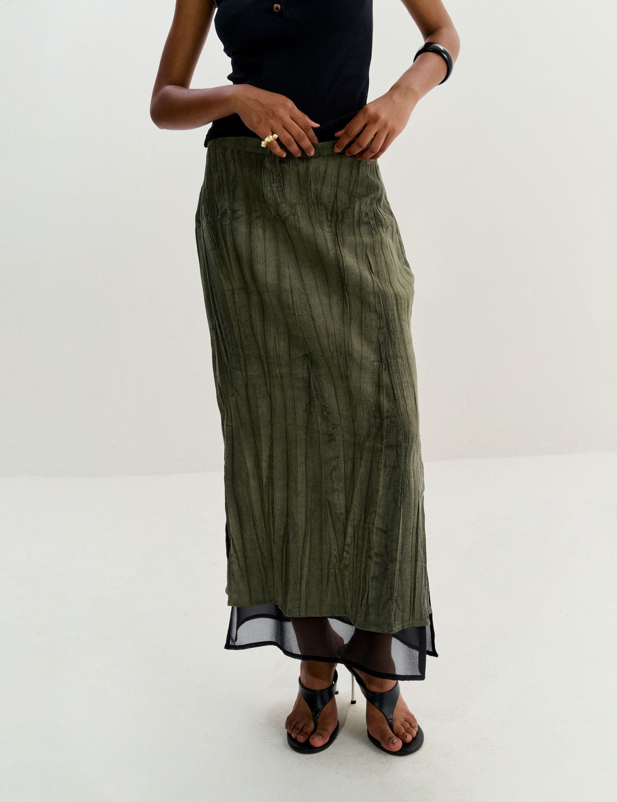 Saia Mello Rustico Musgo