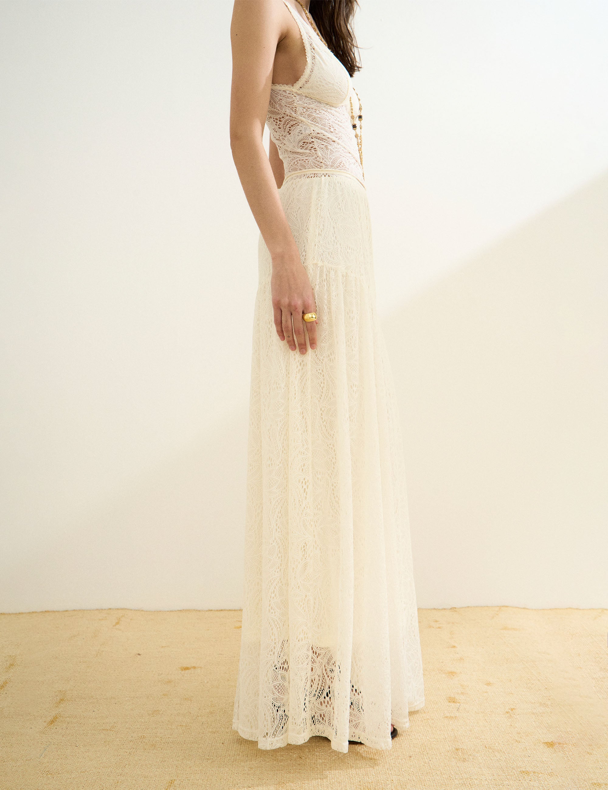 Saia Rosie Renda Off White