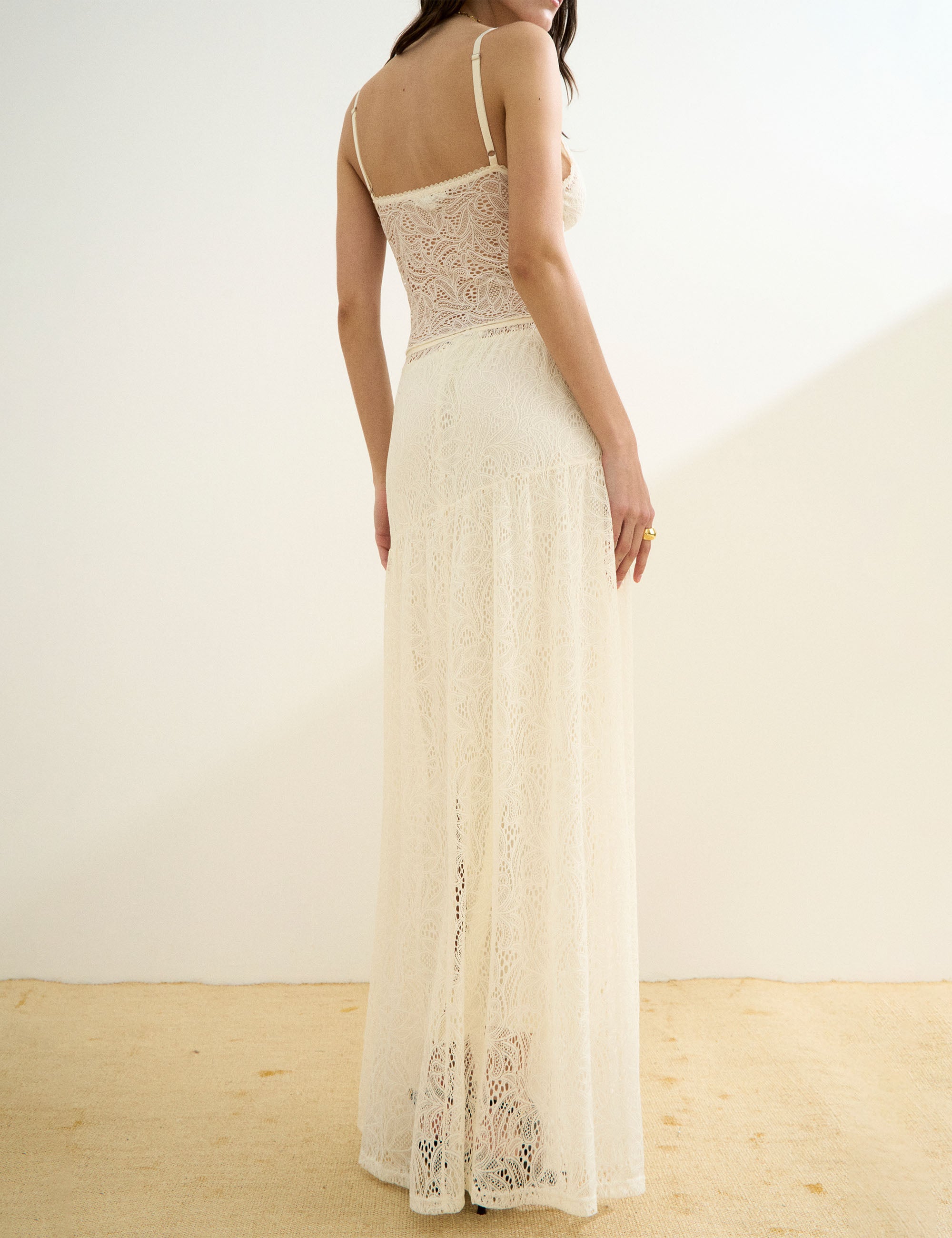Saia Rosie Renda Off White