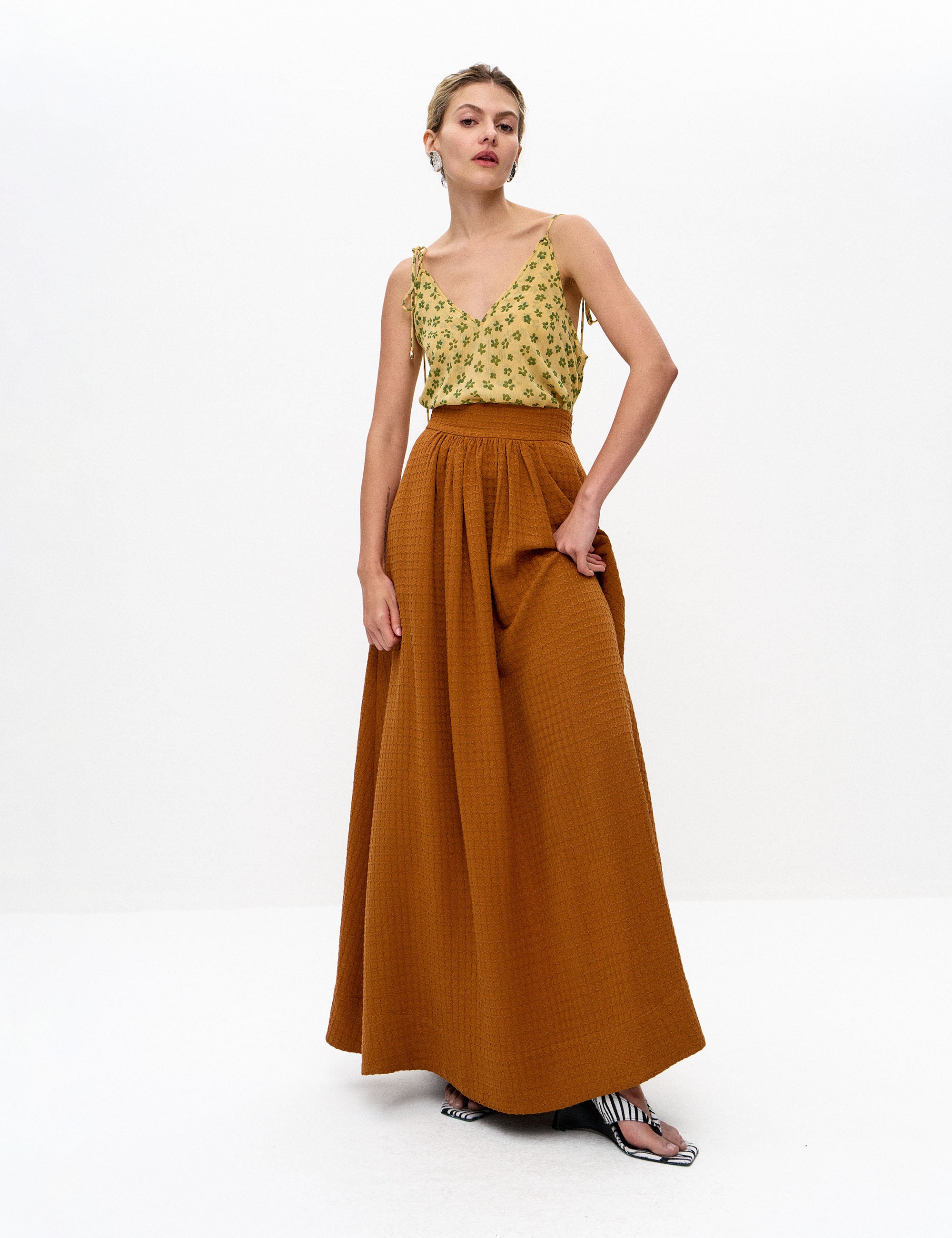 Blusa Verbena Chifon Verde