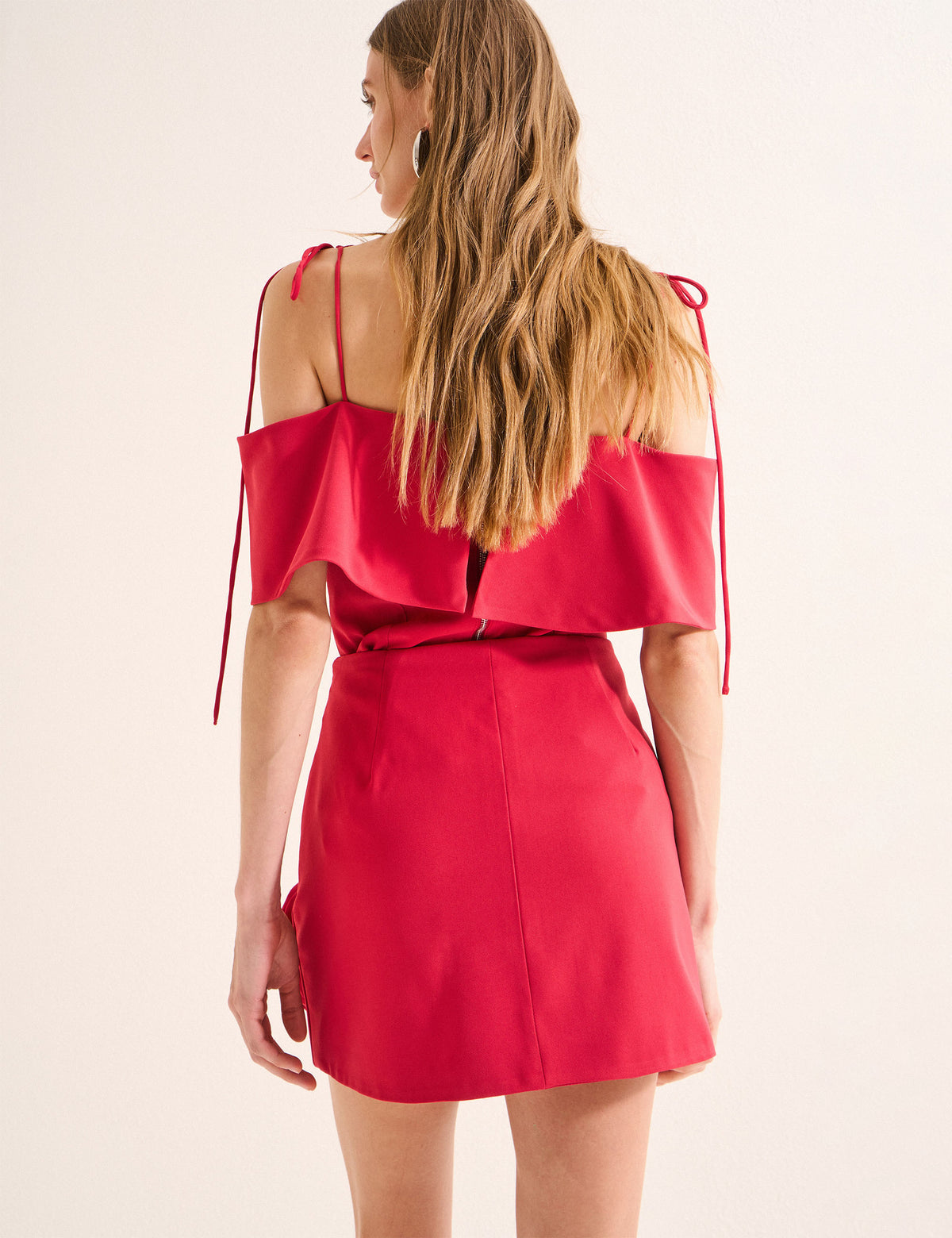 Shorts Saia Valentina Vermelho