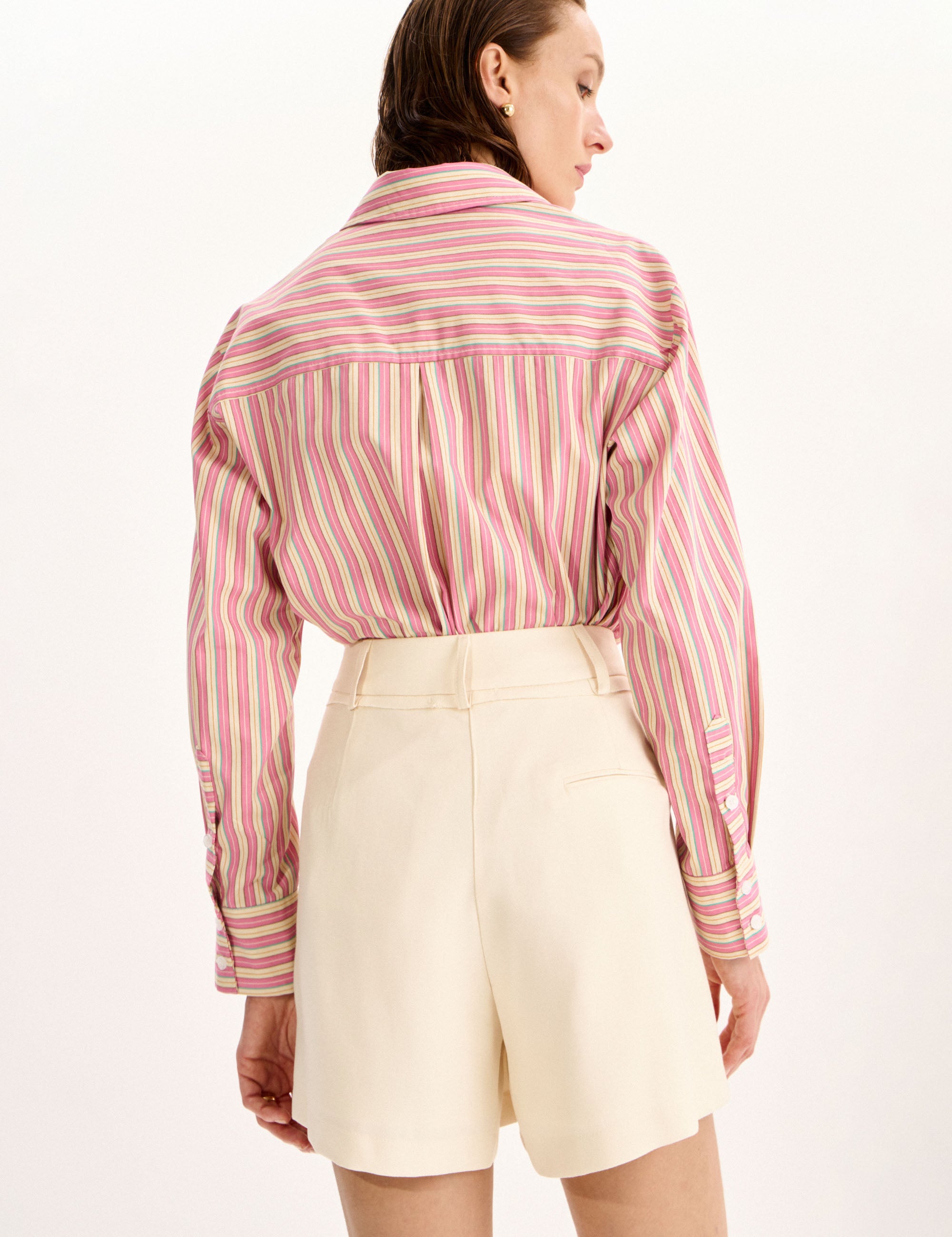 Shorts Chiara Viscose Off White