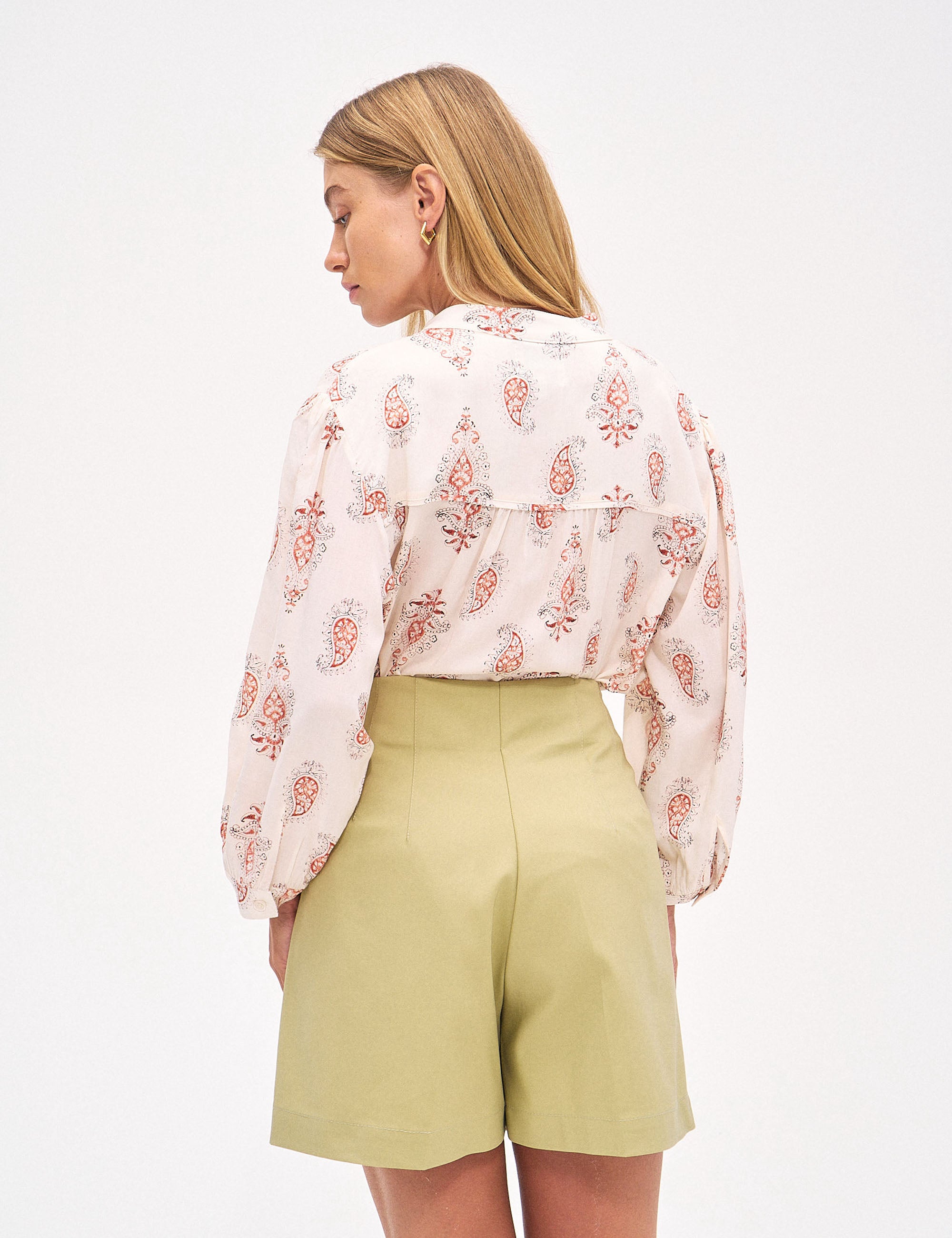 Shorts Havana Alfaiataria Matcha