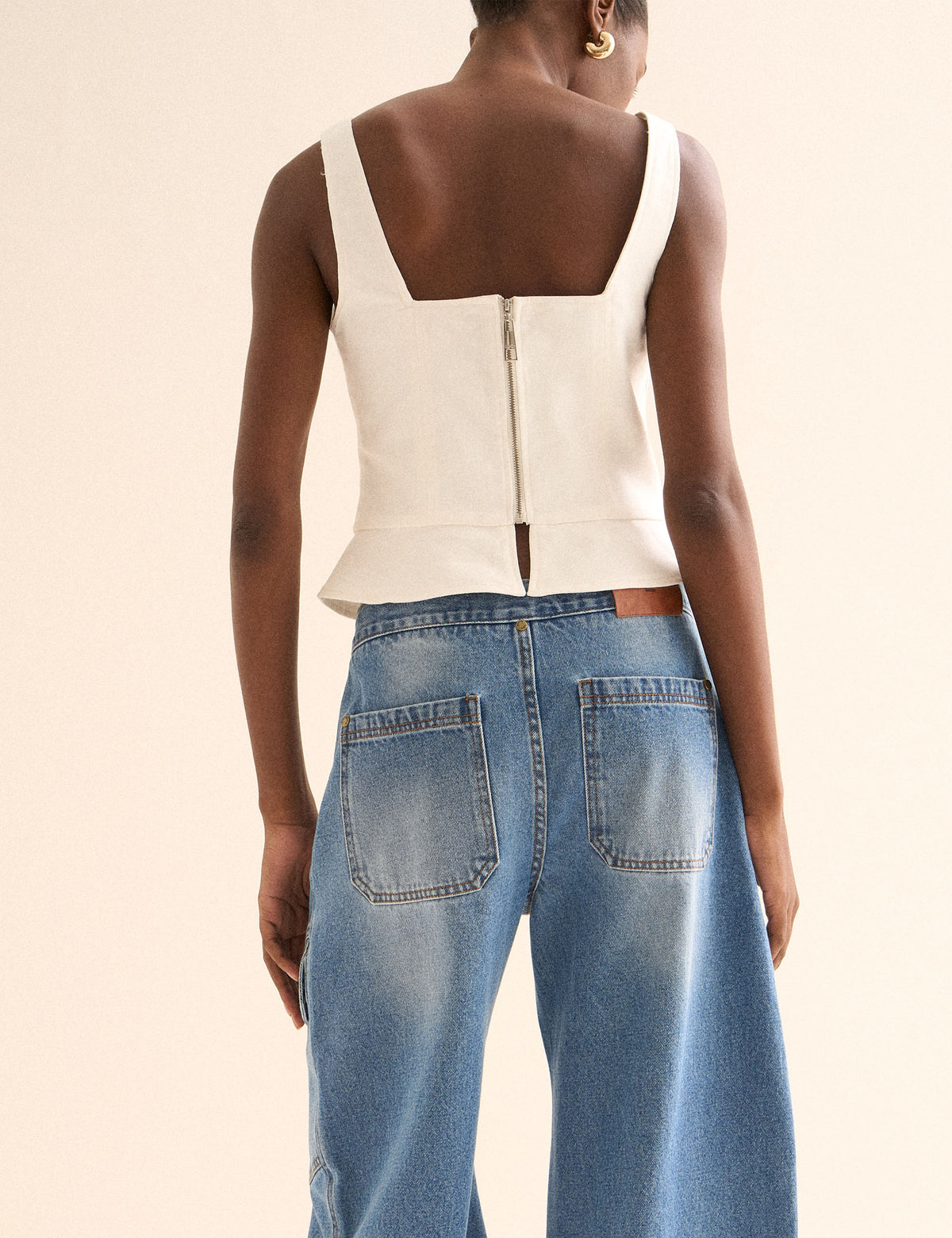 Calça Miranda Balloon Denim