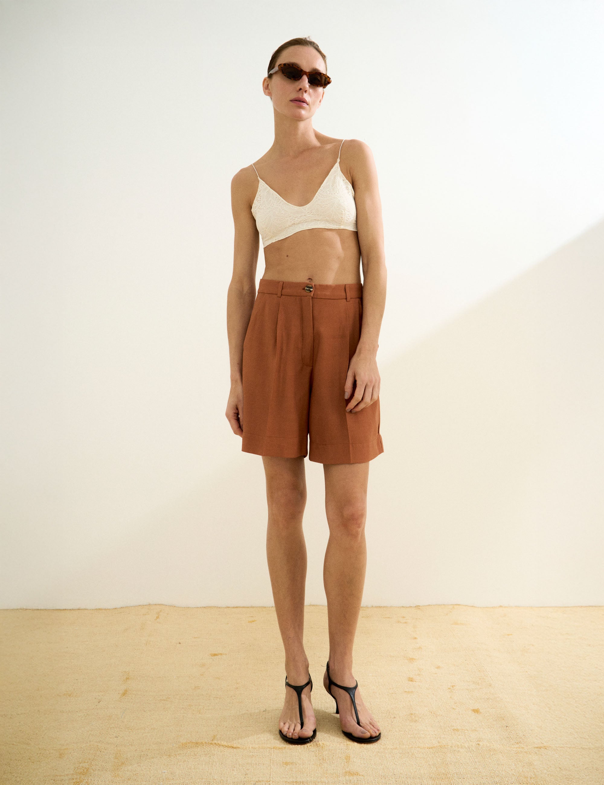Top Rosie Renda Off White