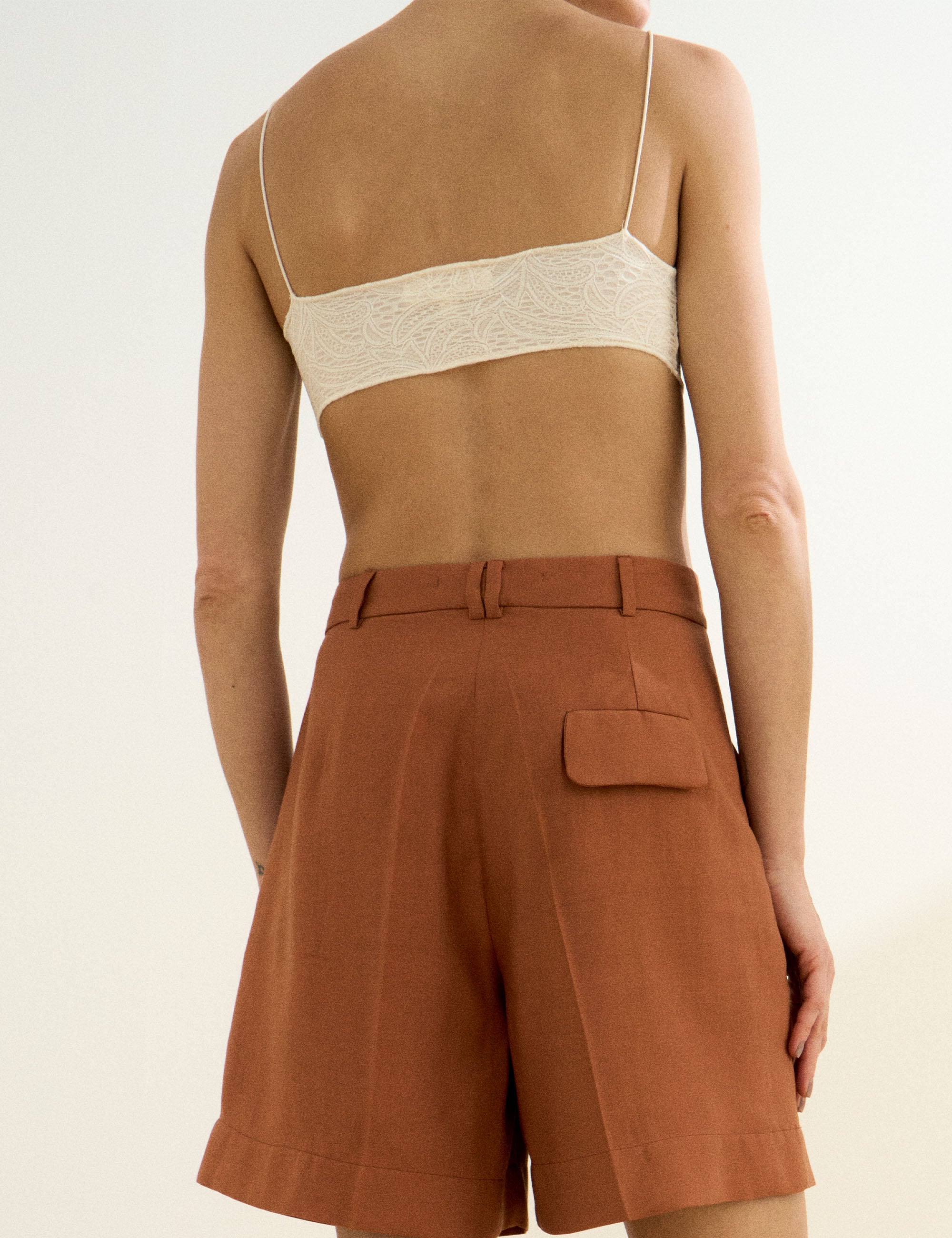 Top Rosie Renda Off White