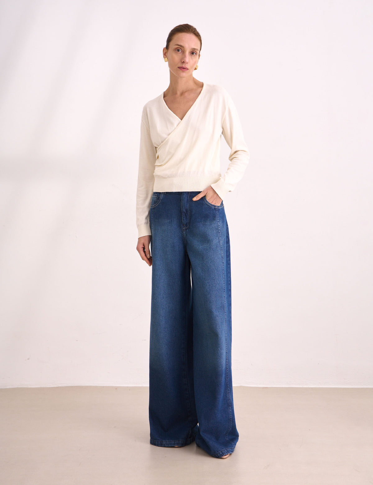 Tricot Beatriz Transpassado Off White