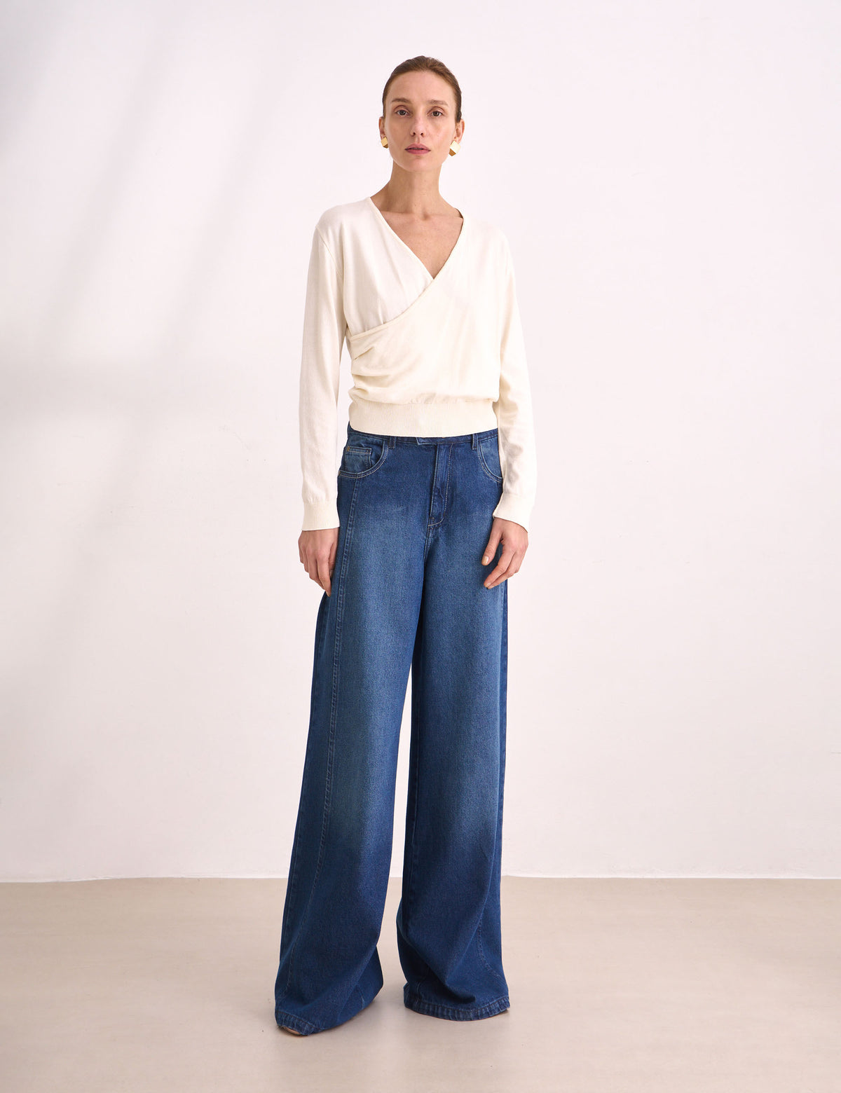 Tricot Beatriz Transpassado Off White
