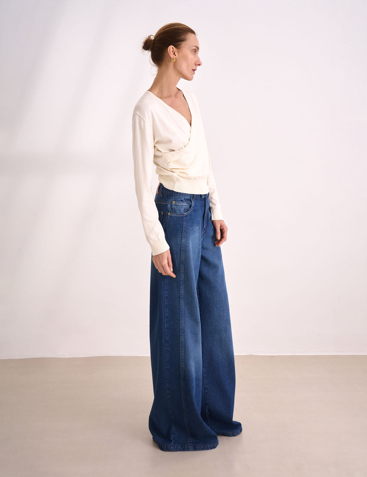 Tricot Beatriz Transpassado Off White