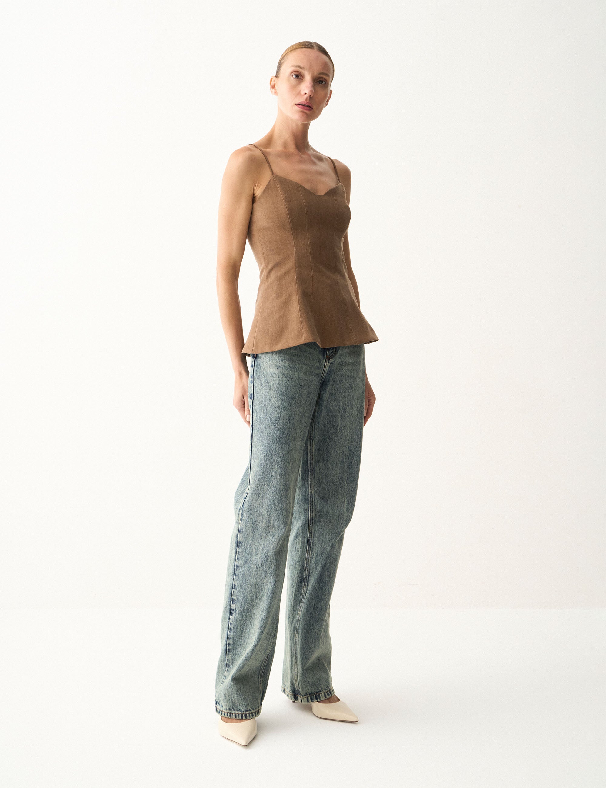 Twin Set Melissa Alfaiataria Marrom