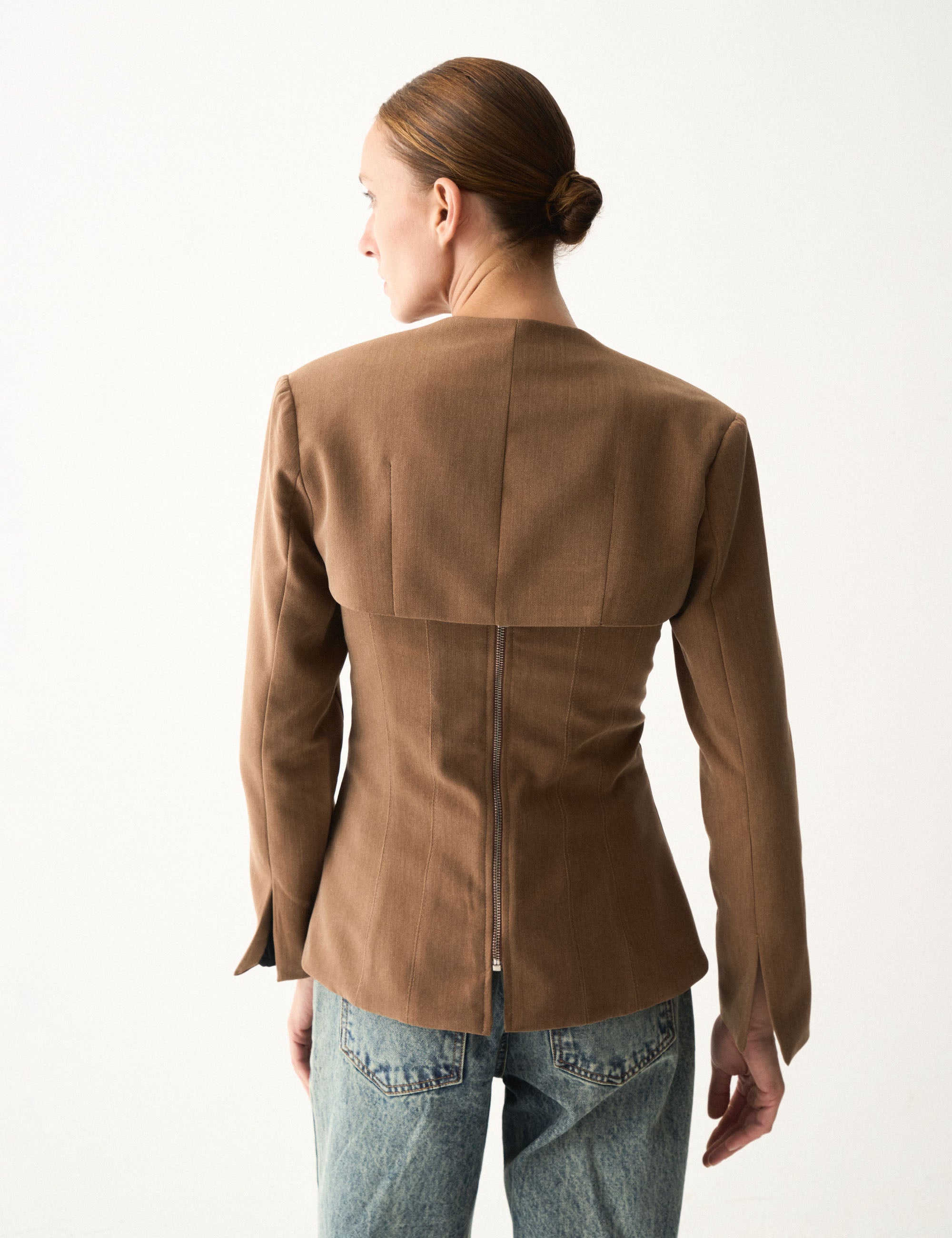 Twin Set Melissa Alfaiataria Marrom