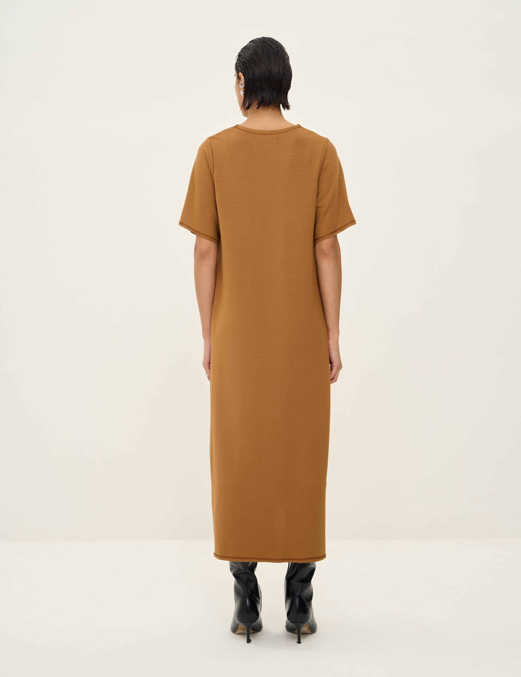 Vestido Analice Confort Camel