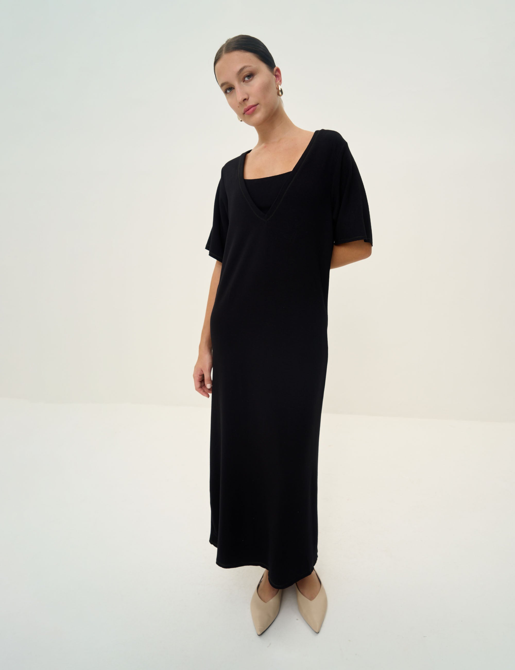 Vestido Analice Confort Preto