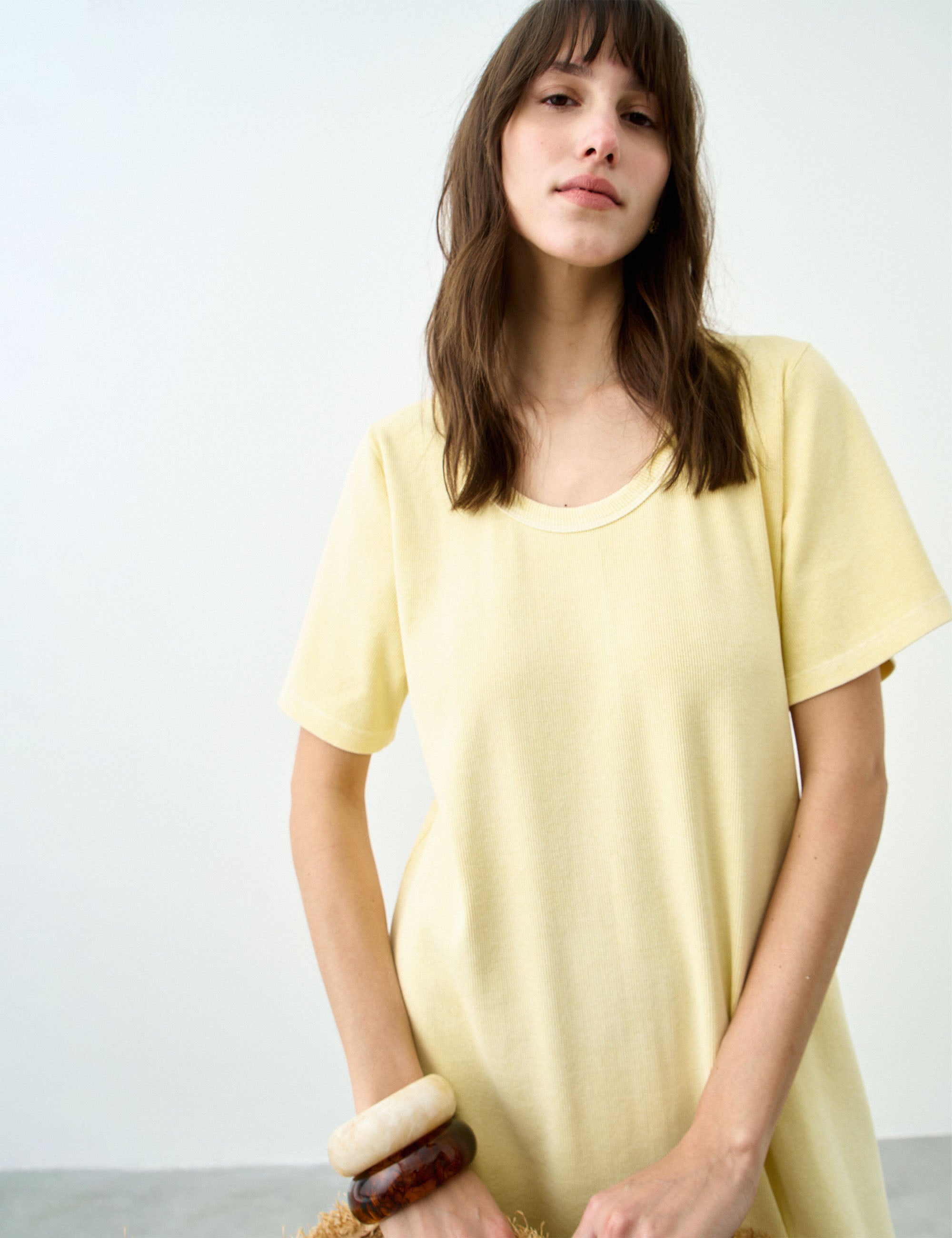 Vestido Camila Confort Amarelo