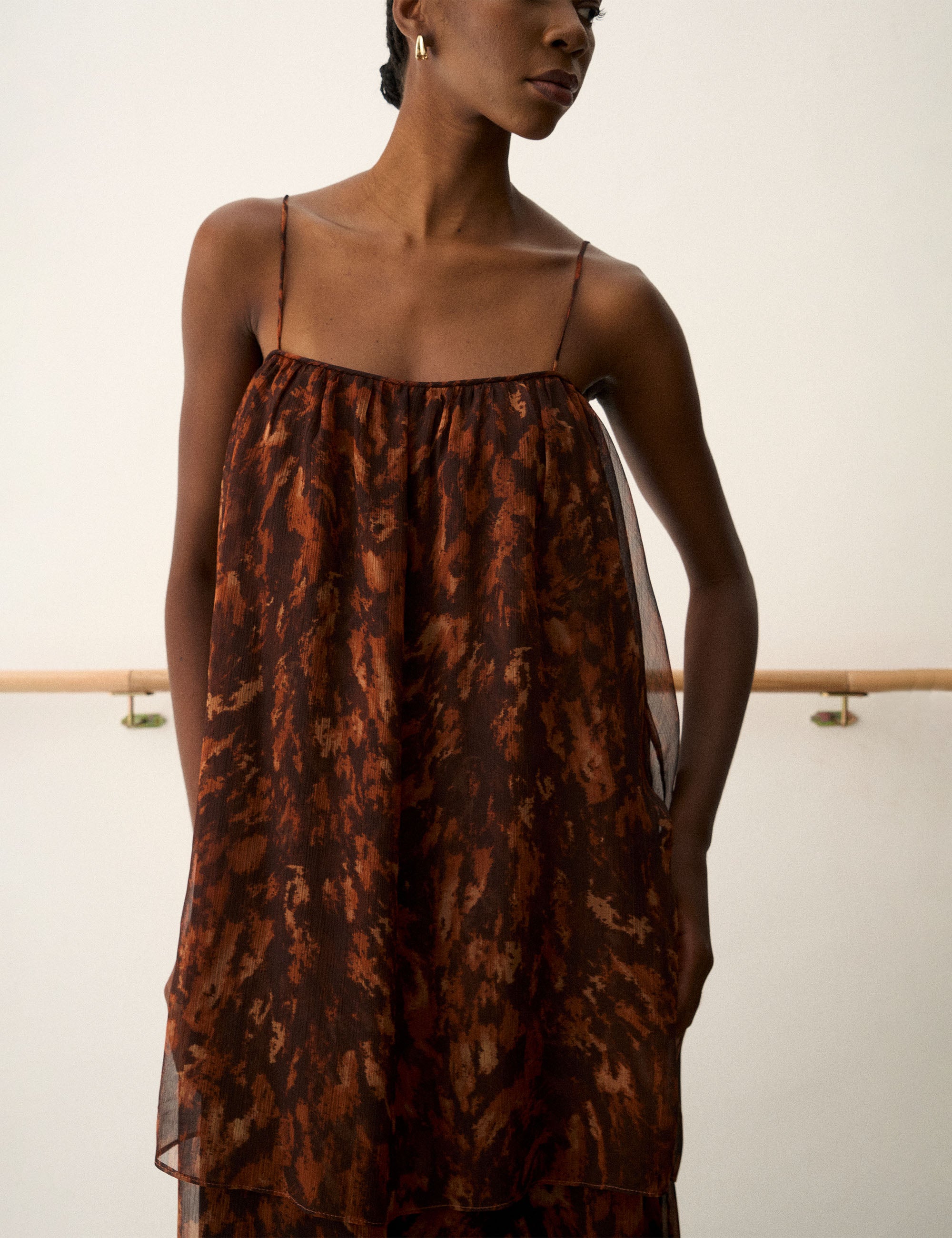 Vestido Dalia Fluido Preto