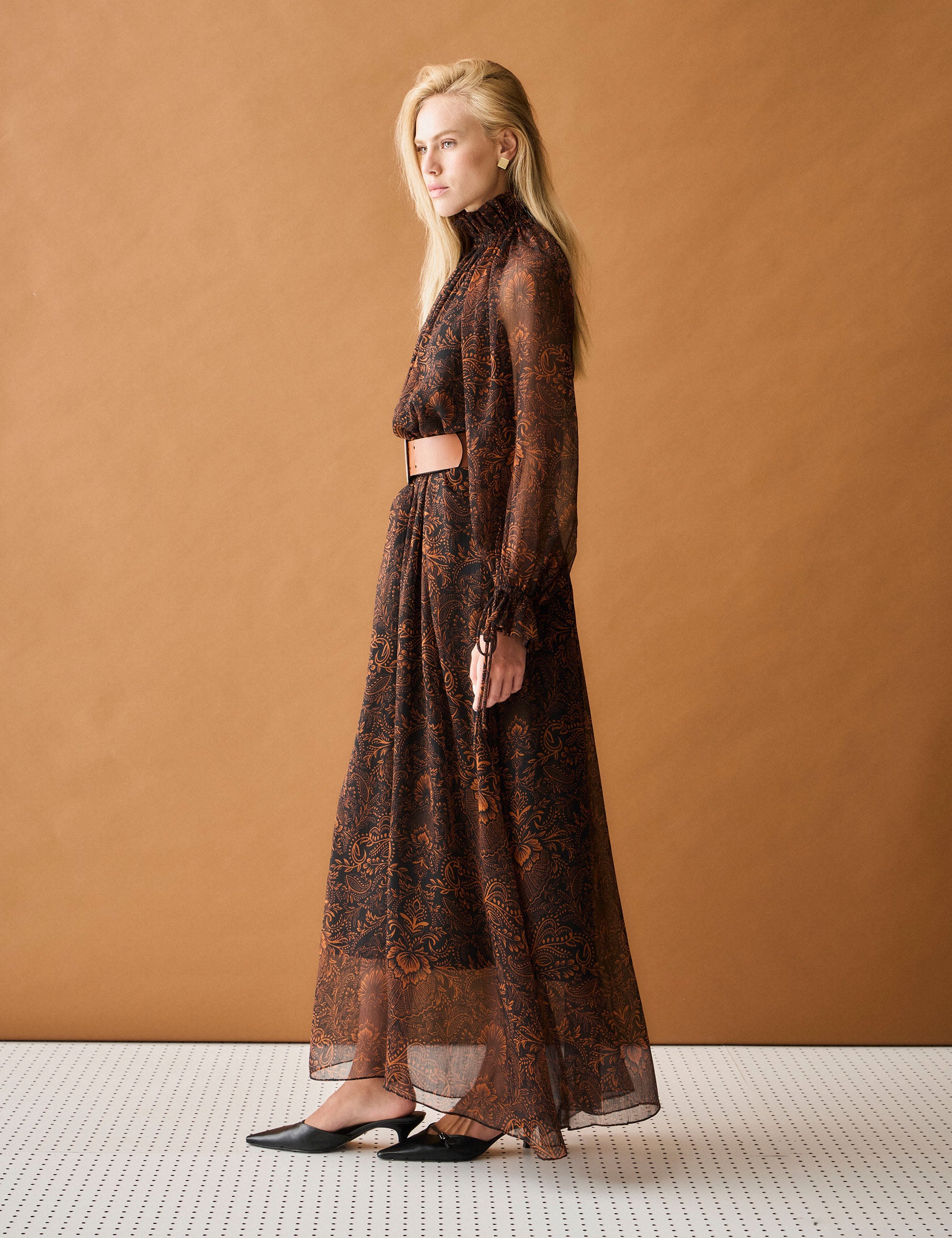 Vestido Grazi Chiffon Preto
