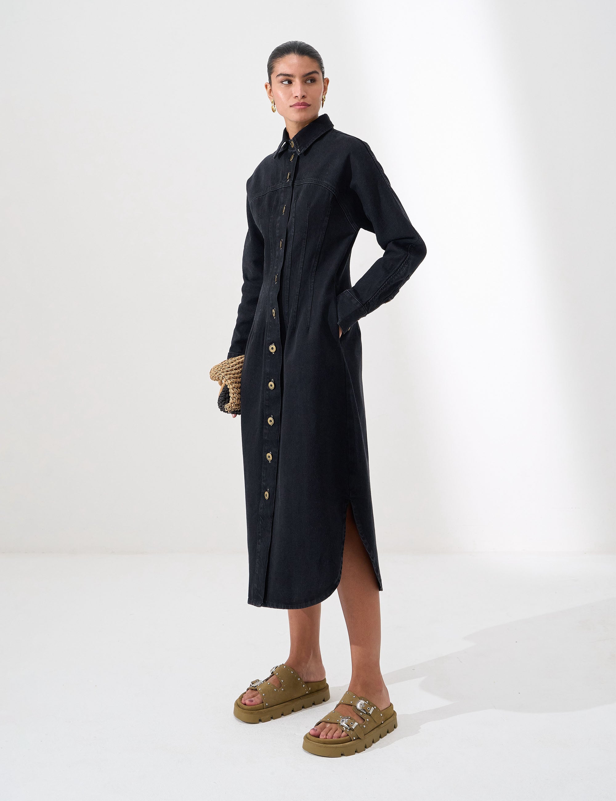 Vestido Camilla Jeans Black