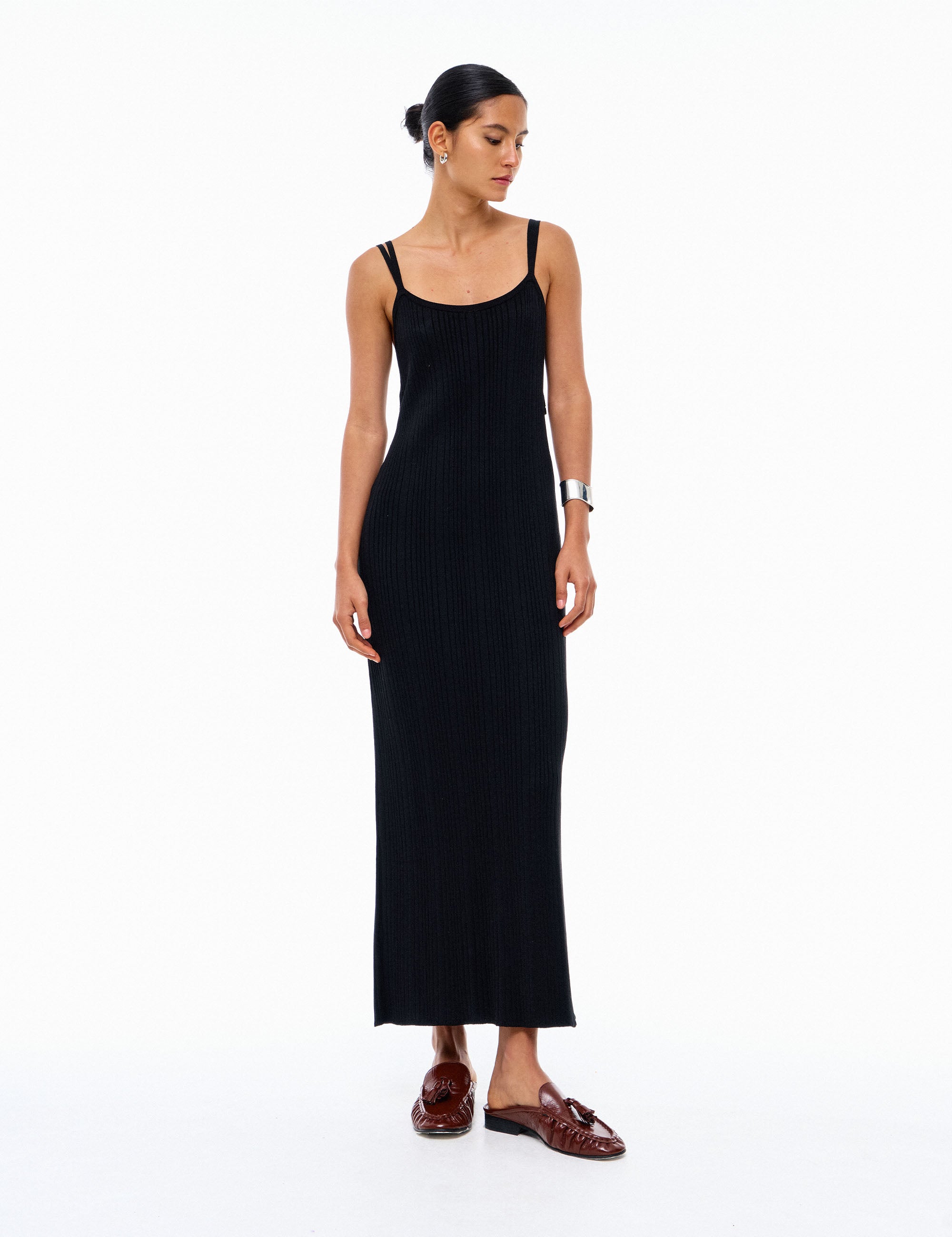 Vestido Lauren Tricot Preto