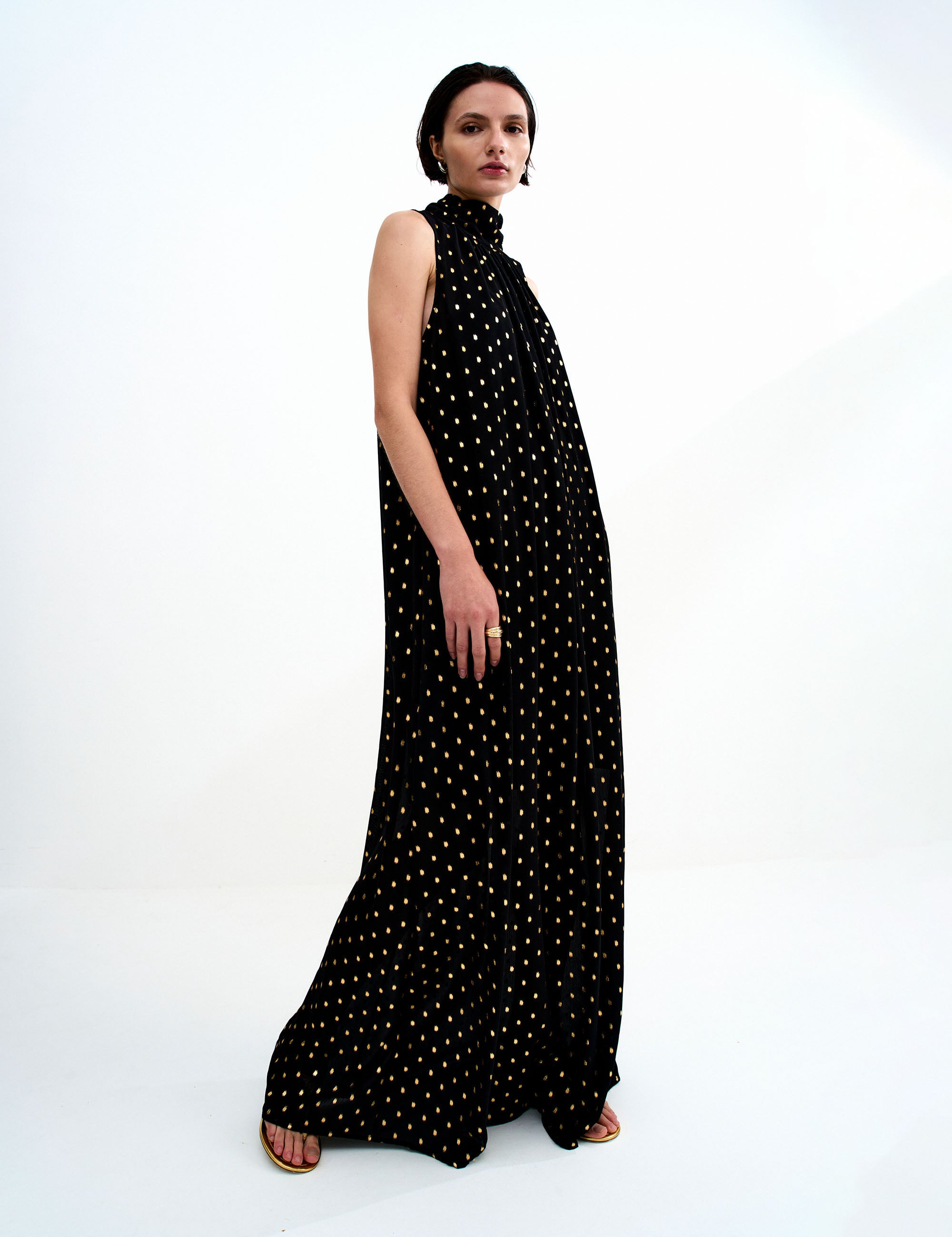 Vestido Livia Dots Preto