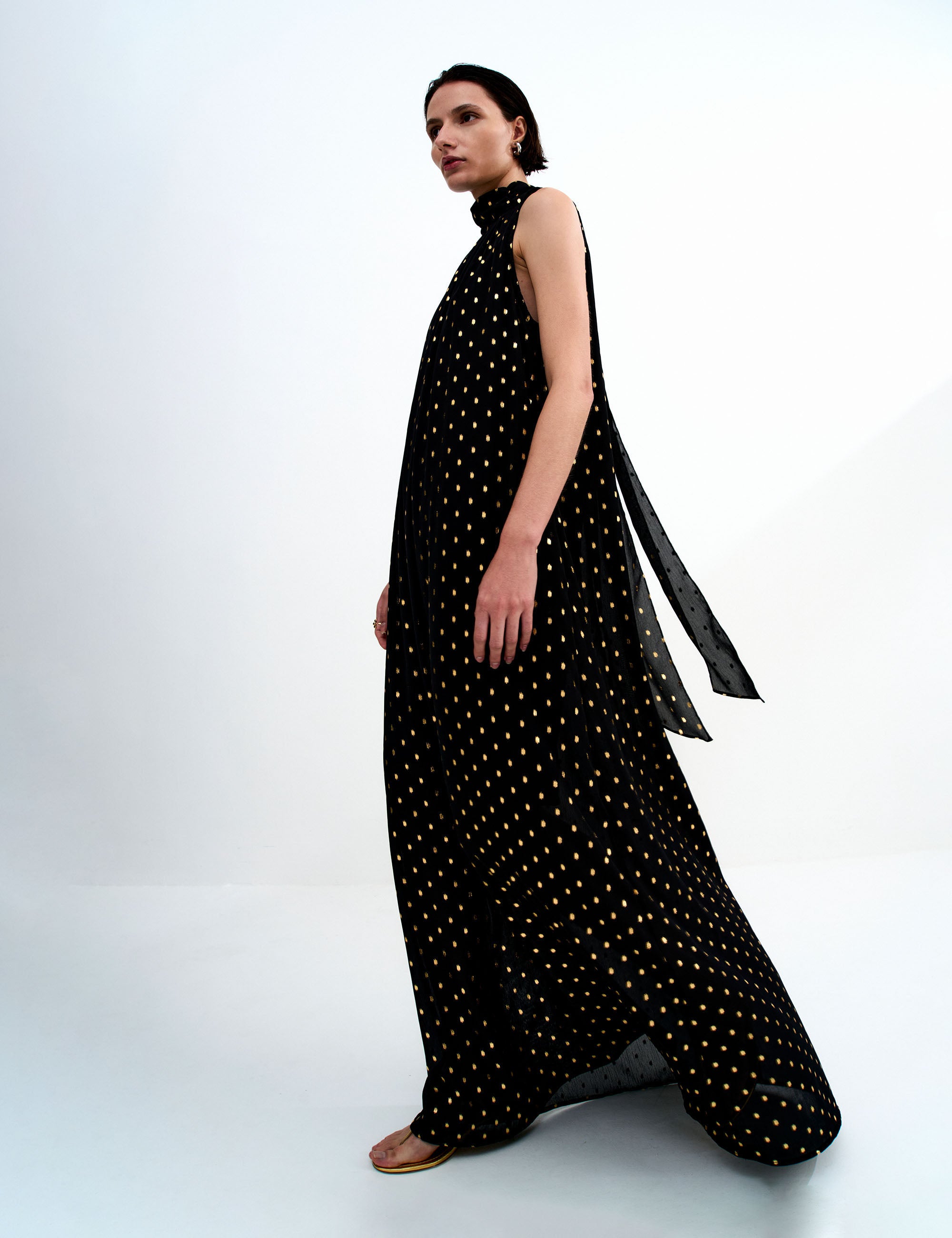 Vestido Livia Dots Preto